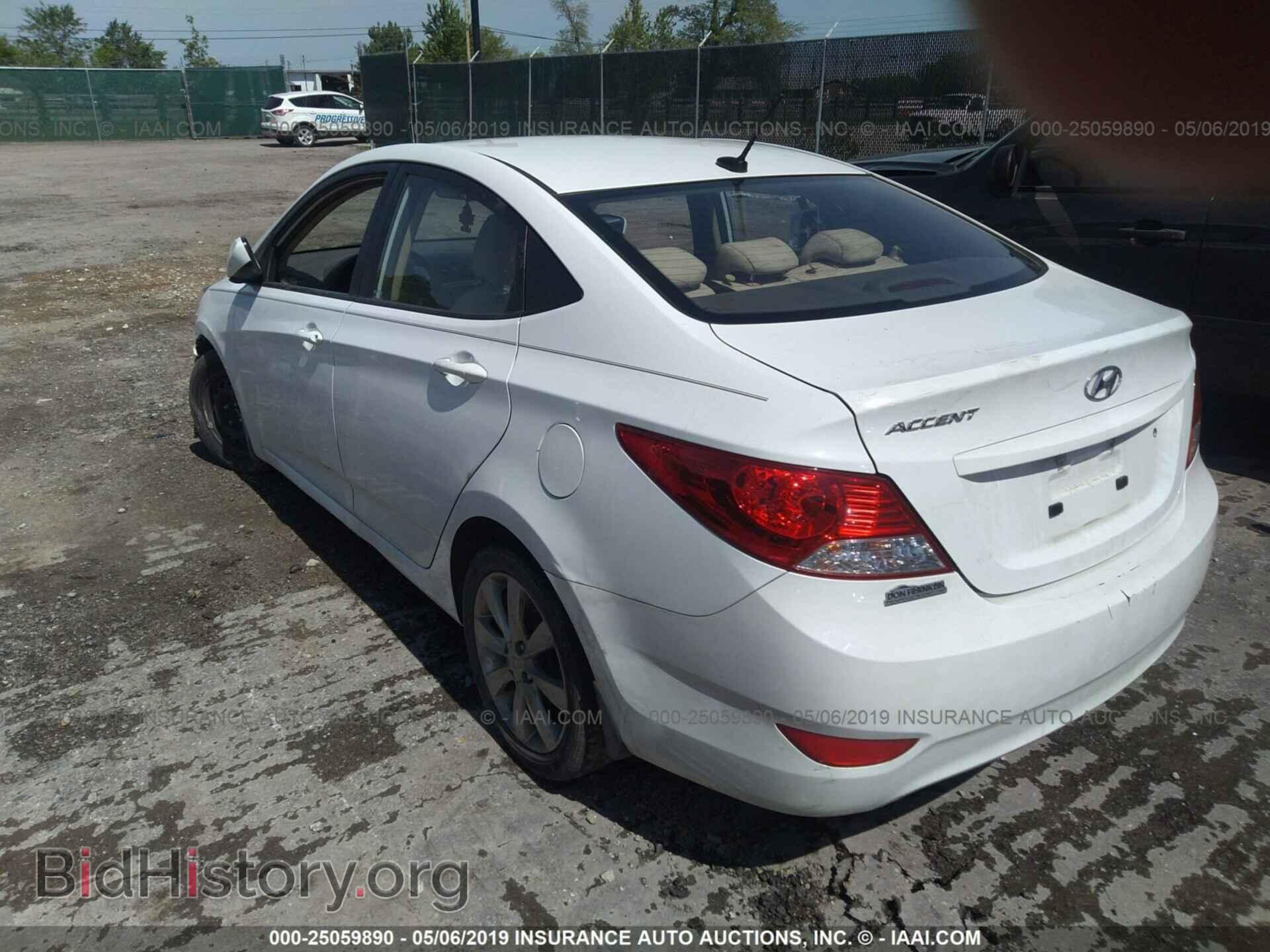 2013 HYUNDAI ACCENT - VIN: KMHCU4AE1DU314320 - Фото 3