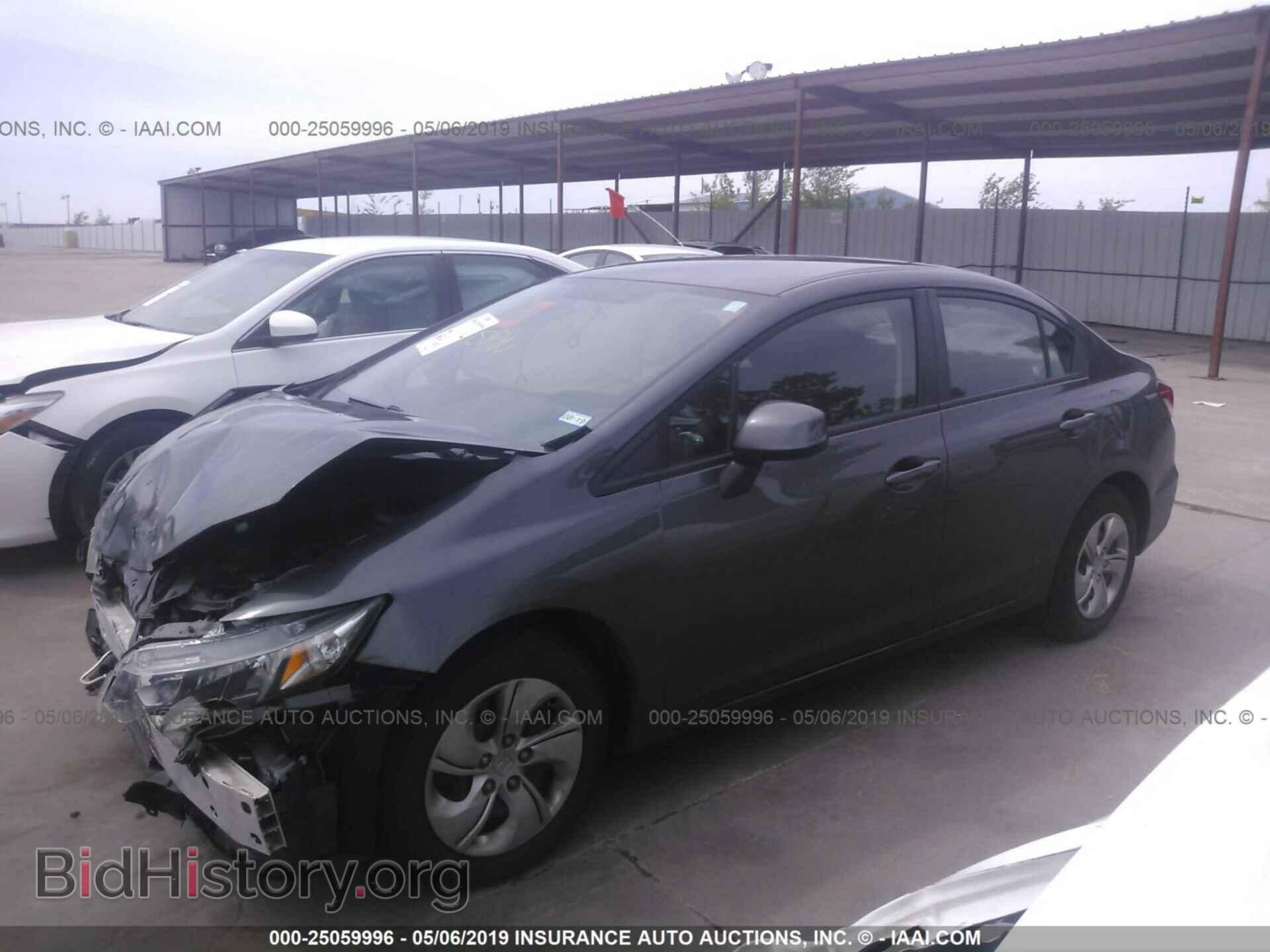 2013 HONDA CIVIC - VIN: 2HGFB2F59DH576319 - Фото 2