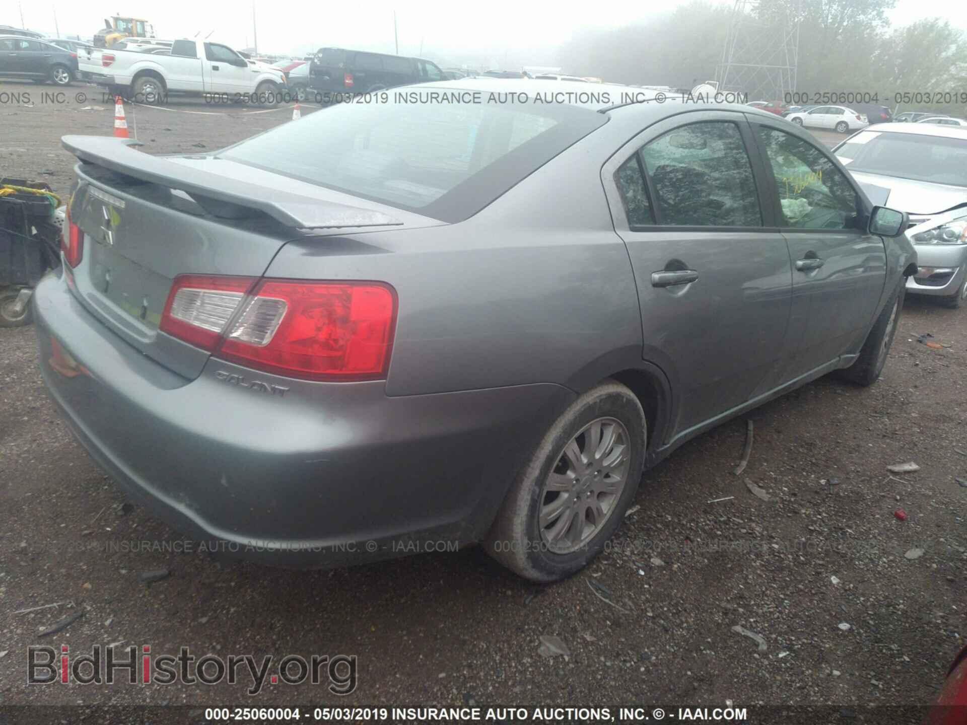 2009 MITSUBISHI GALANT - VIN: 4A3AB36F39E002480 - Фото 4
