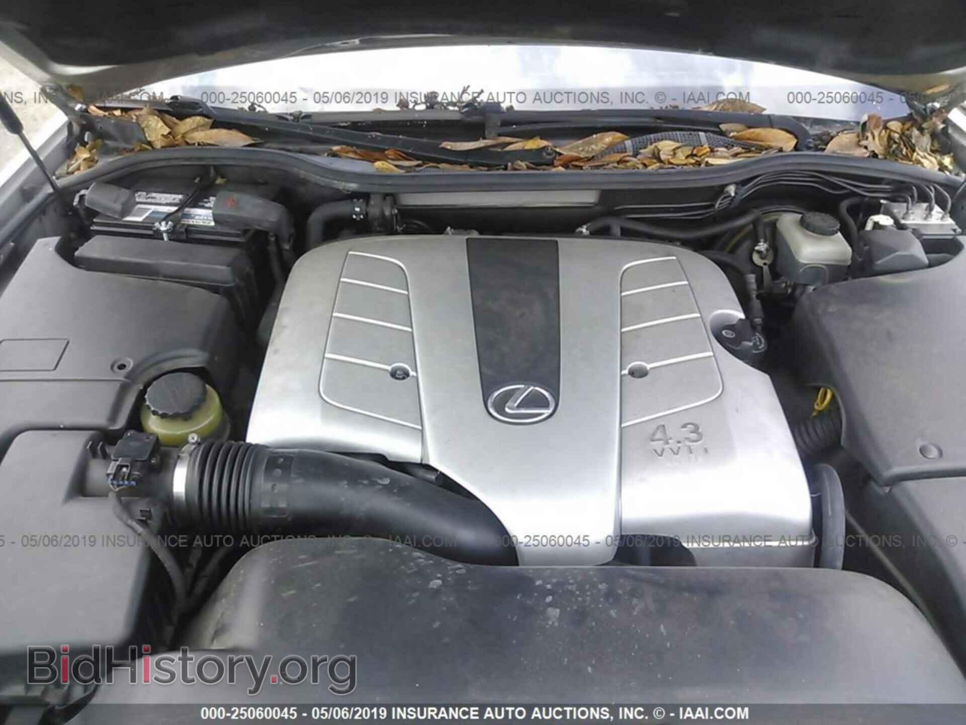 2002 LEXUS LS - VIN: JTHBN30F320089502 - Фото 10
