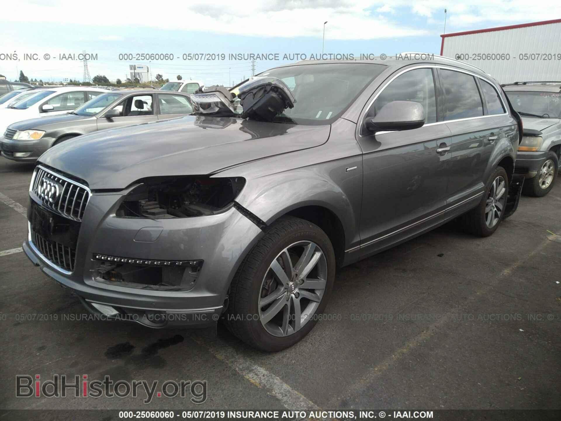 2014 AUDI Q7 - VIN: WA1LGAFE9ED012921 - Фото 2