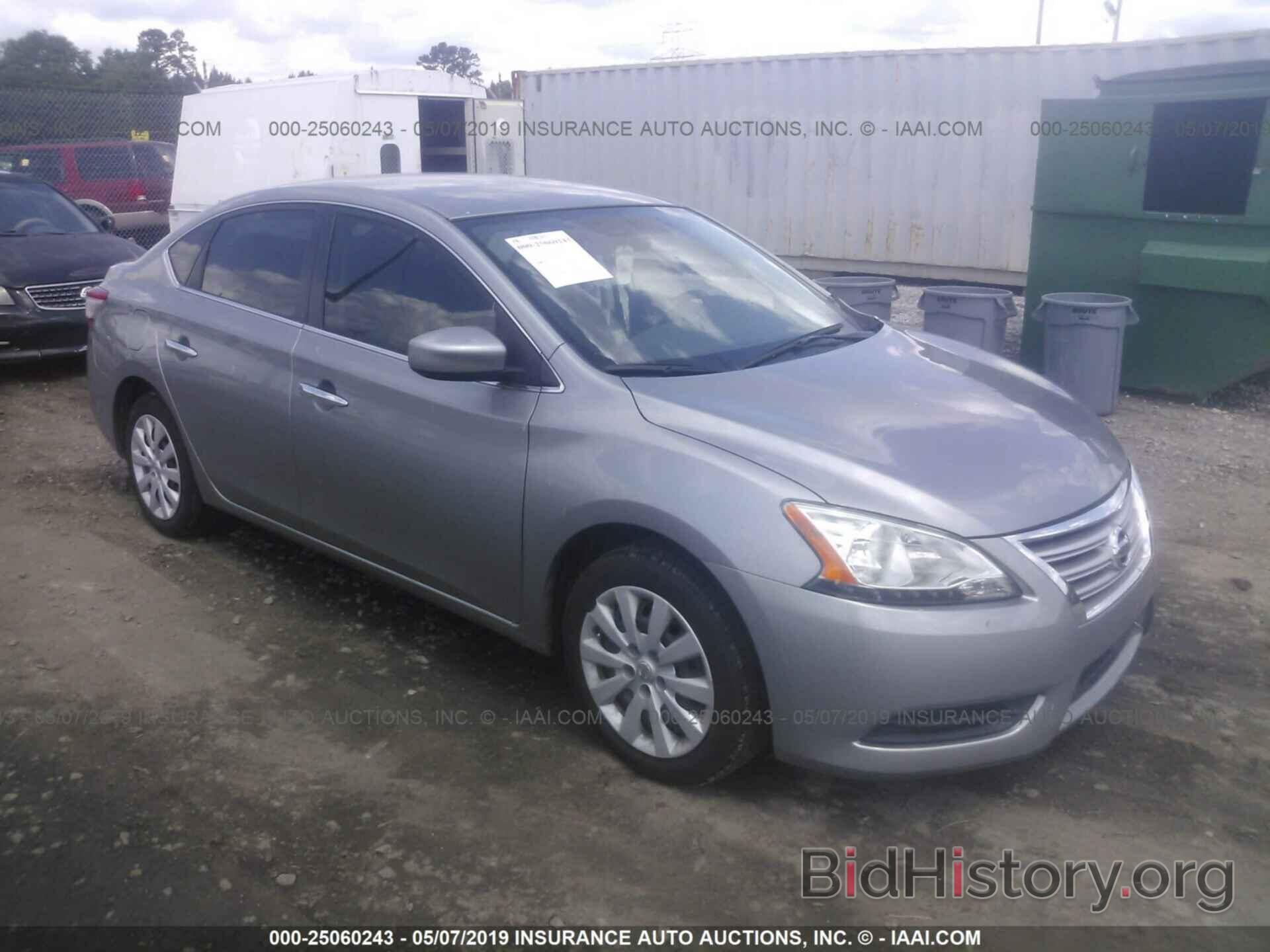 Photo 3N1AB7APXEY221320 - NISSAN SENTRA 2014