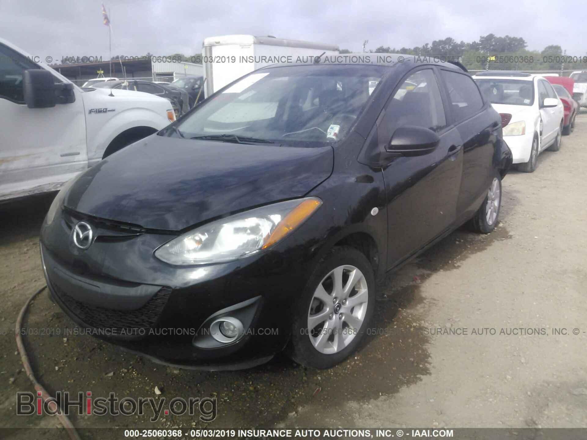 2013 MAZDA MAZDA2 - VIN: JM1DE1LYXD0155896 - Фото 2