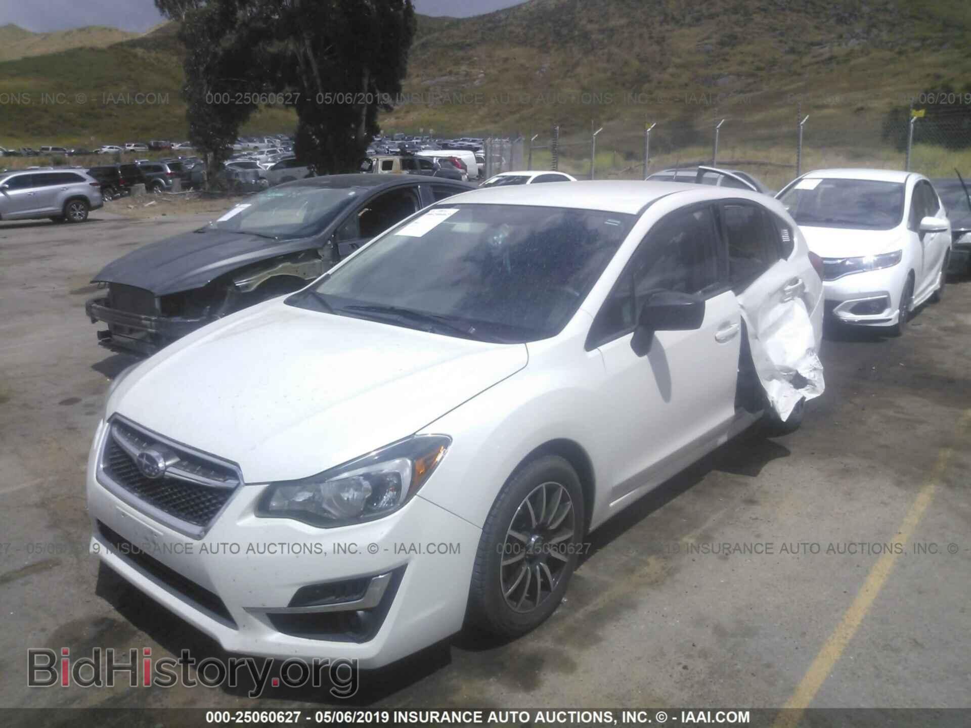2016 SUBARU IMPREZA - VIN: JF1GPAA60G8230321 - Photo 2