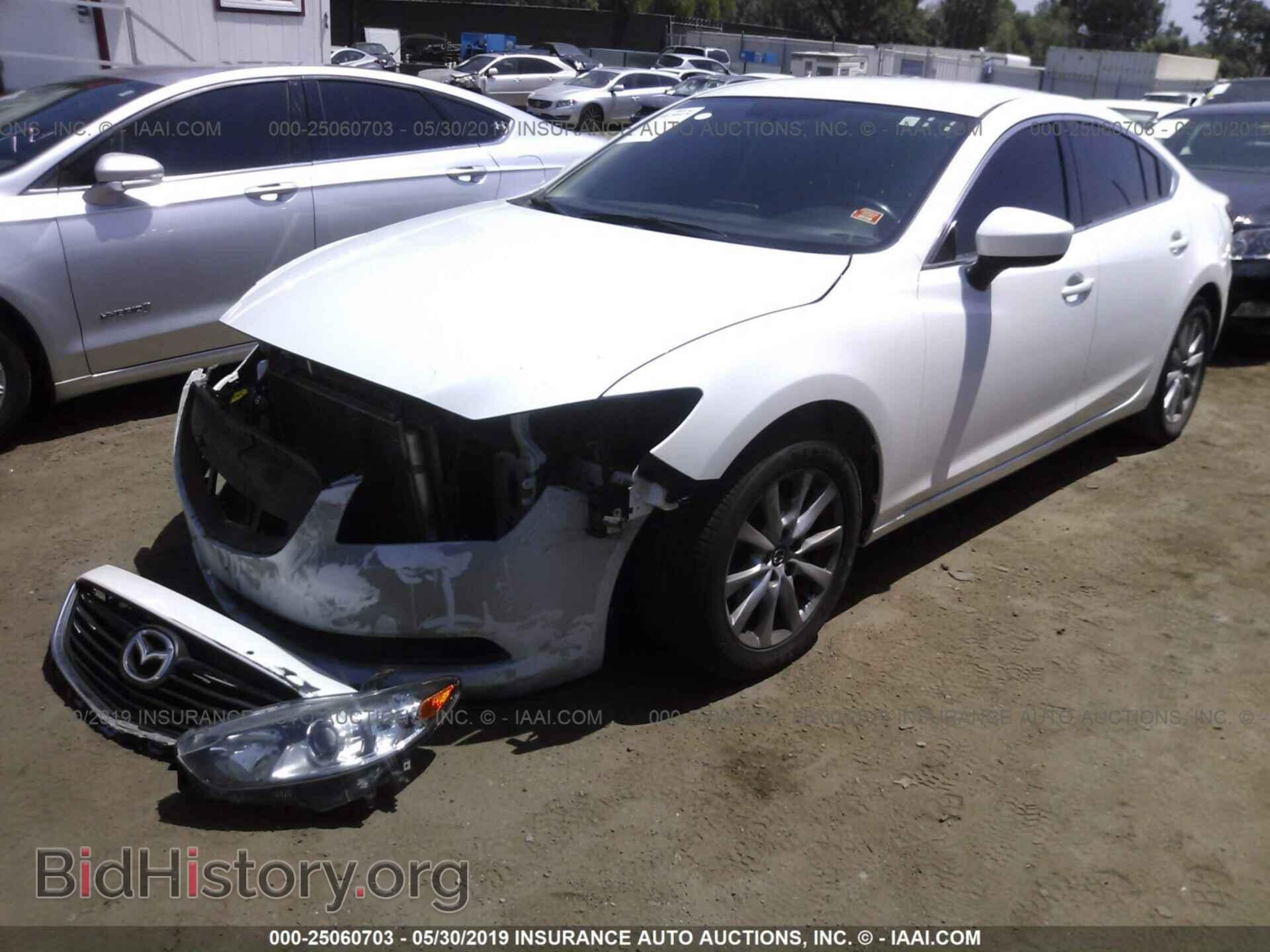 2017 MAZDA 6 - VIN: JM1GL1U54H1101436 - Фото 2