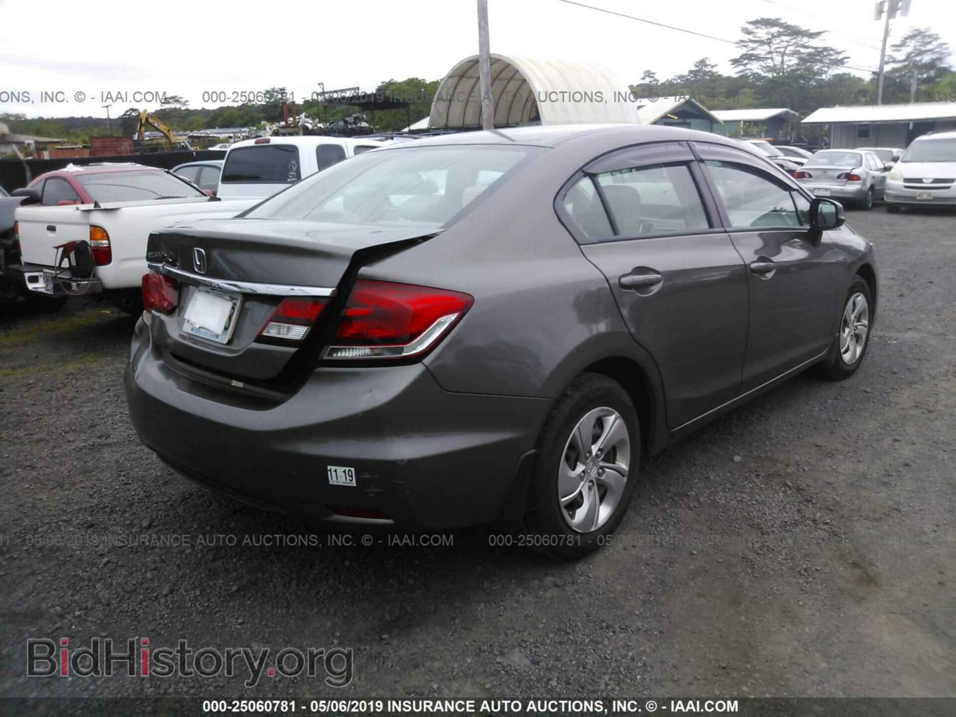 2013 HONDA CIVIC - VIN: 2HGFB2F59DH587627 - Фото 4