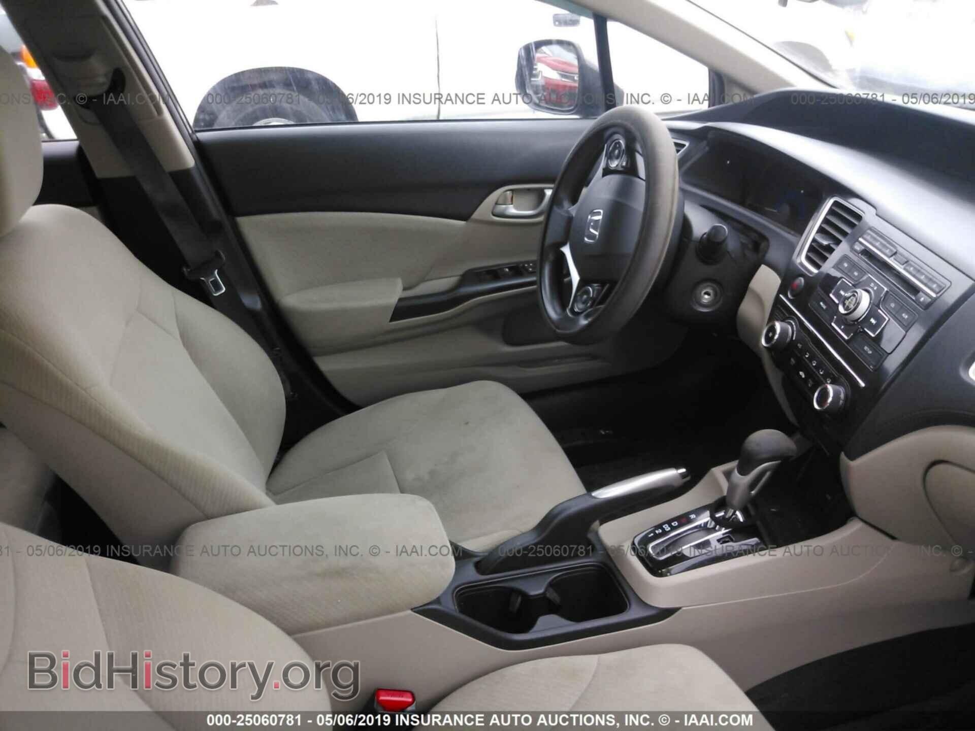 2013 HONDA CIVIC - VIN: 2HGFB2F59DH587627 - Фото 5