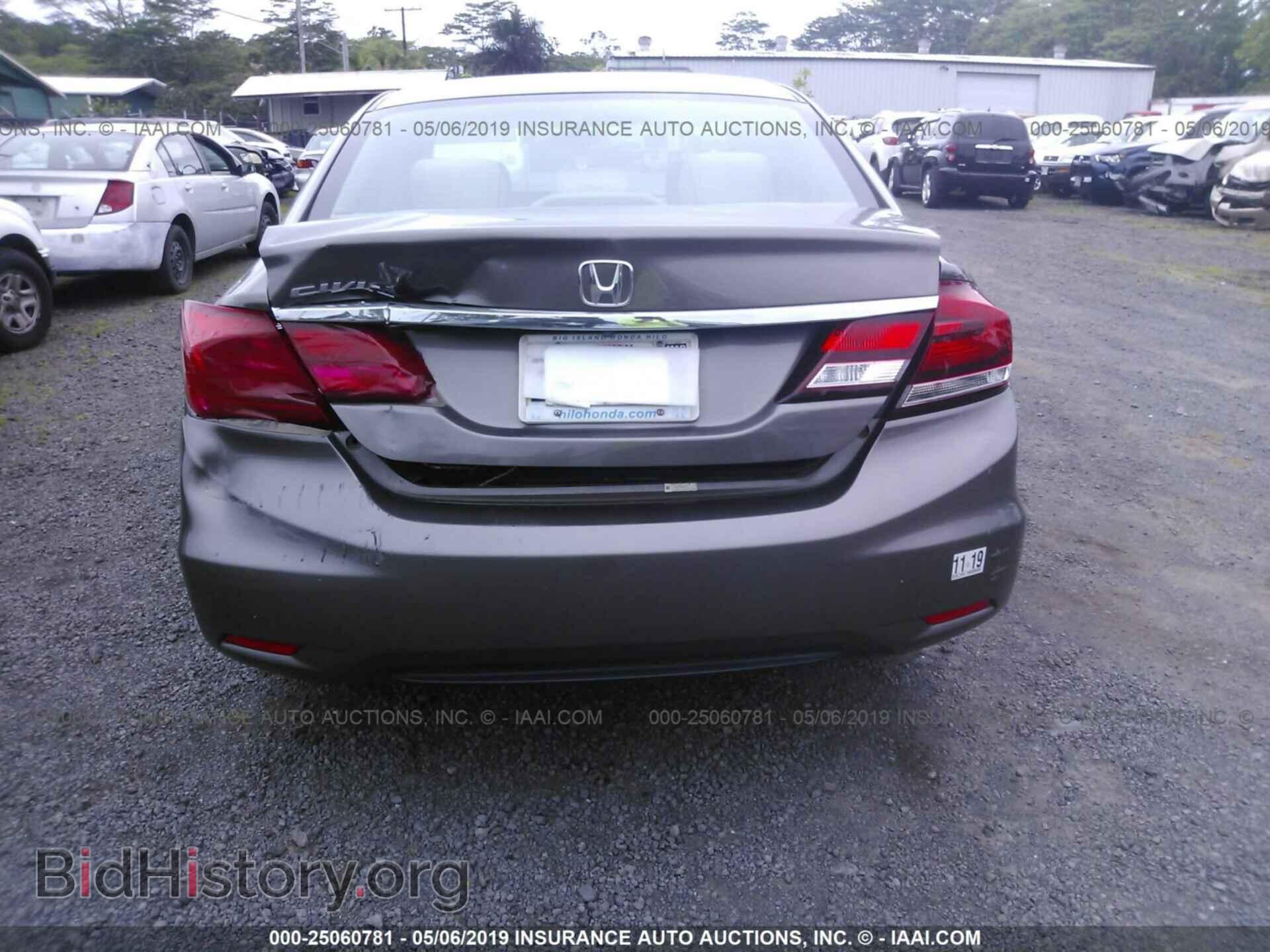 2013 HONDA CIVIC - VIN: 2HGFB2F59DH587627 - Фото 6