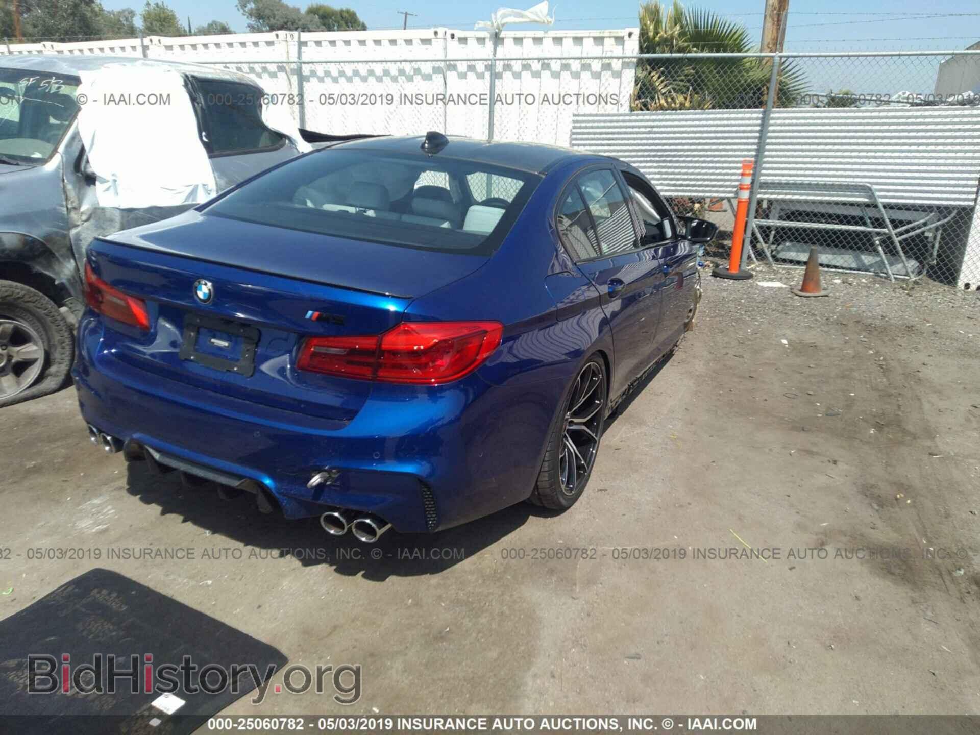 2018 BMW M5 - VIN: WBSJF0C53JB282076 - Фото 4