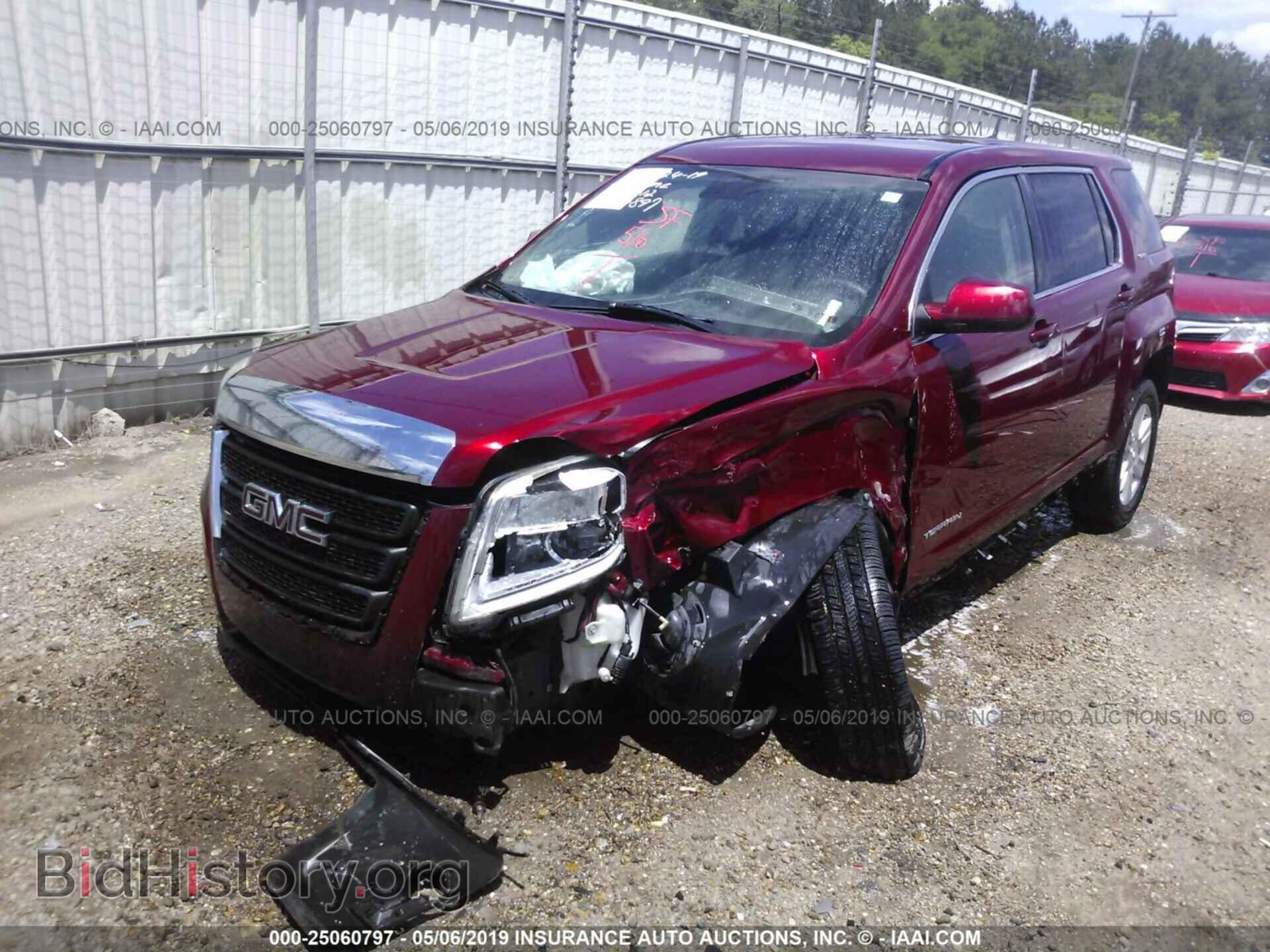 2012 GMC TERRAIN - VIN: 2GKALMEK4C6249897 - Фото 2