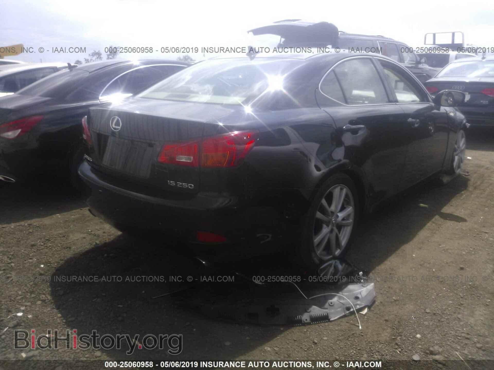 2007 LEXUS IS - VIN: JTHBK262X75033039 - Фото 4