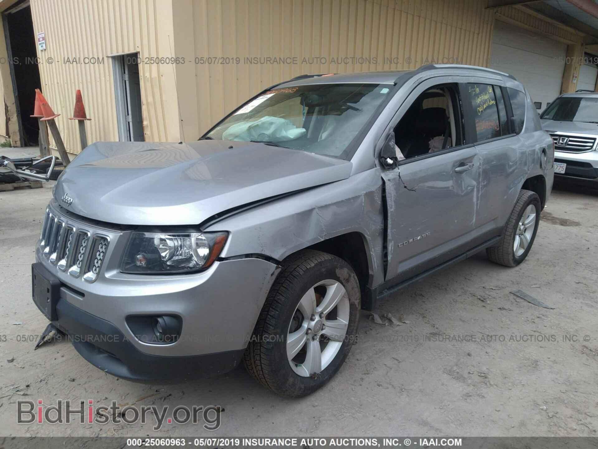 2014 JEEP COMPASS - VIN: 1C4NJDEB5ED784390 - Фото 2