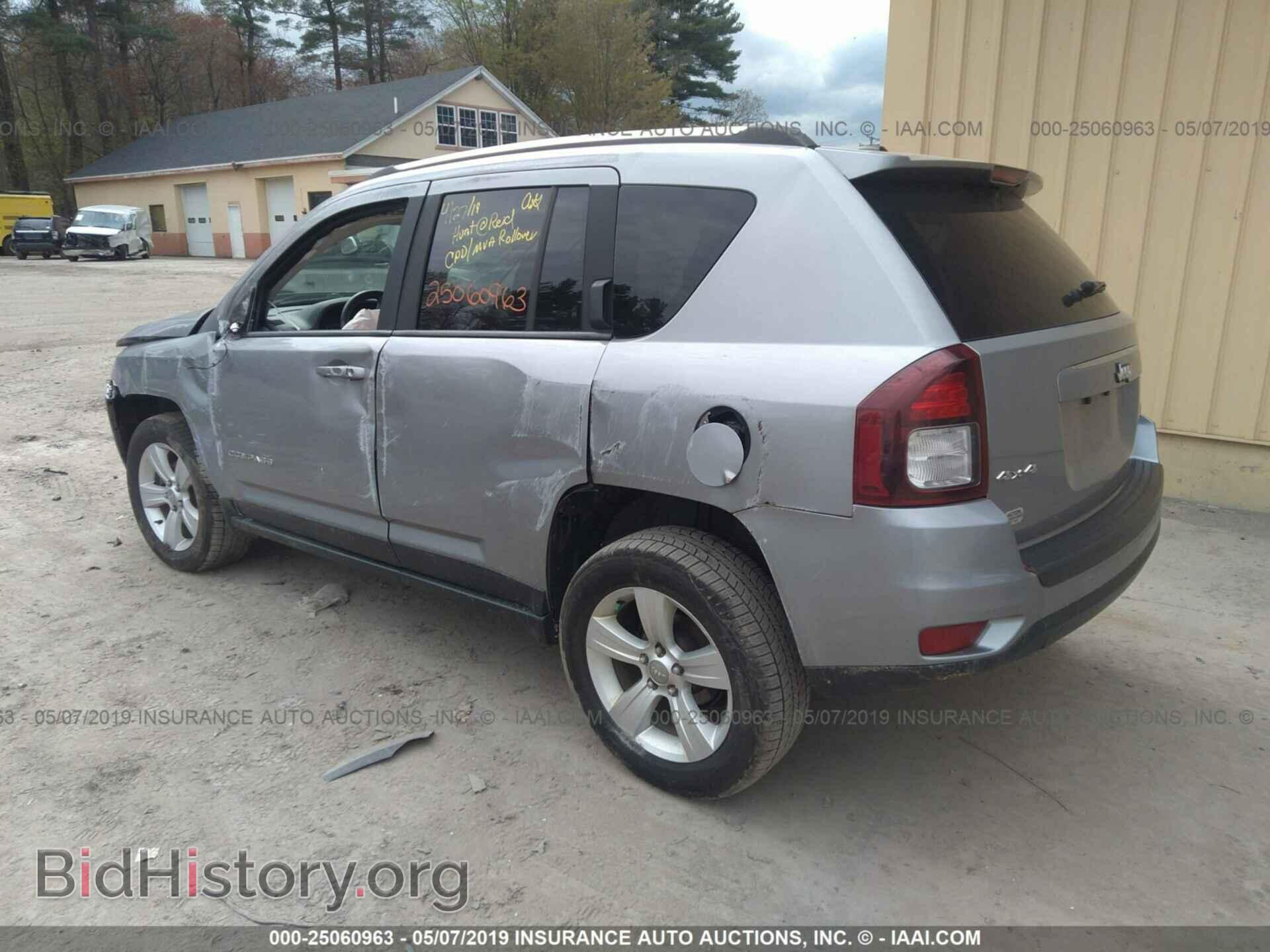 2014 JEEP COMPASS - VIN: 1C4NJDEB5ED784390 - Фото 3