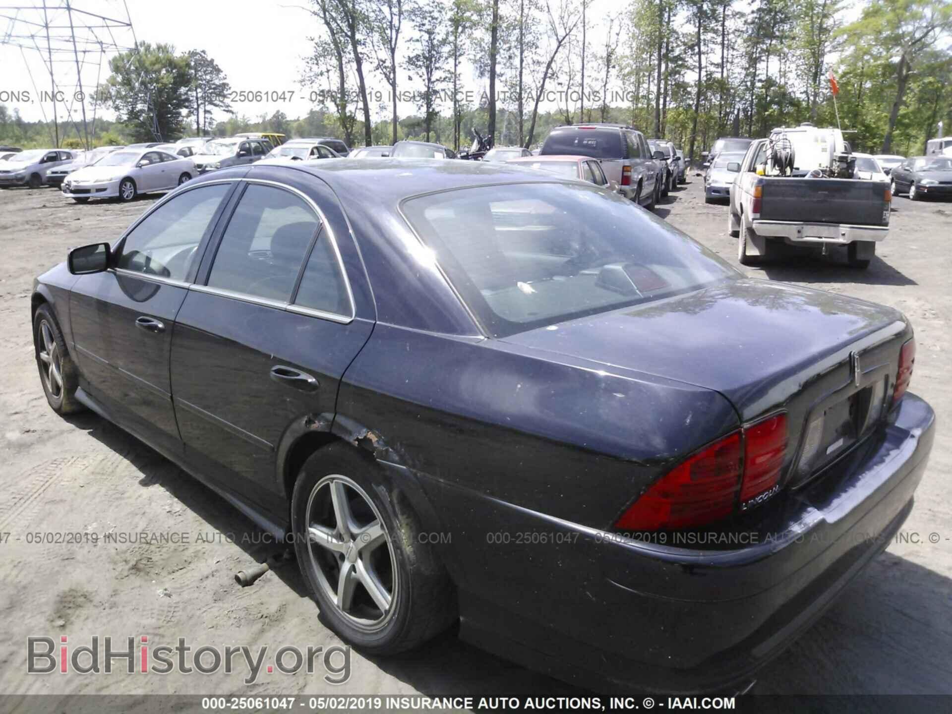 2002 LINCOLN LS - VIN: 1LNHM87A72Y708105 - Фото 3