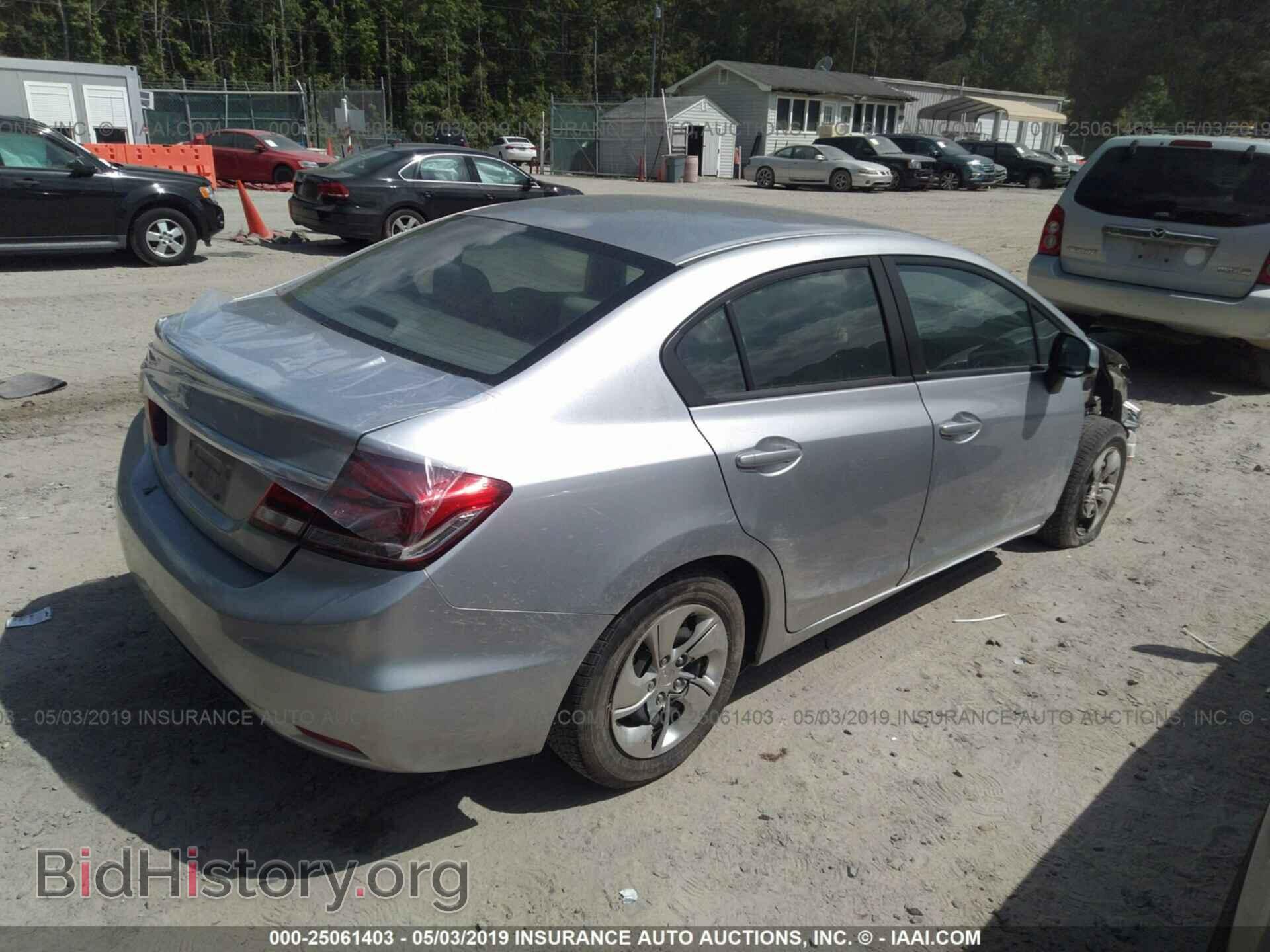 2013 HONDA CIVIC - VIN: 2HGFB2F51DH570482 - Фото 4
