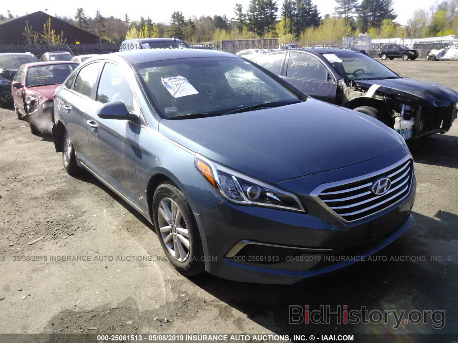 Фотография 5NPE24AF0GH309927 - HYUNDAI SONATA 2016