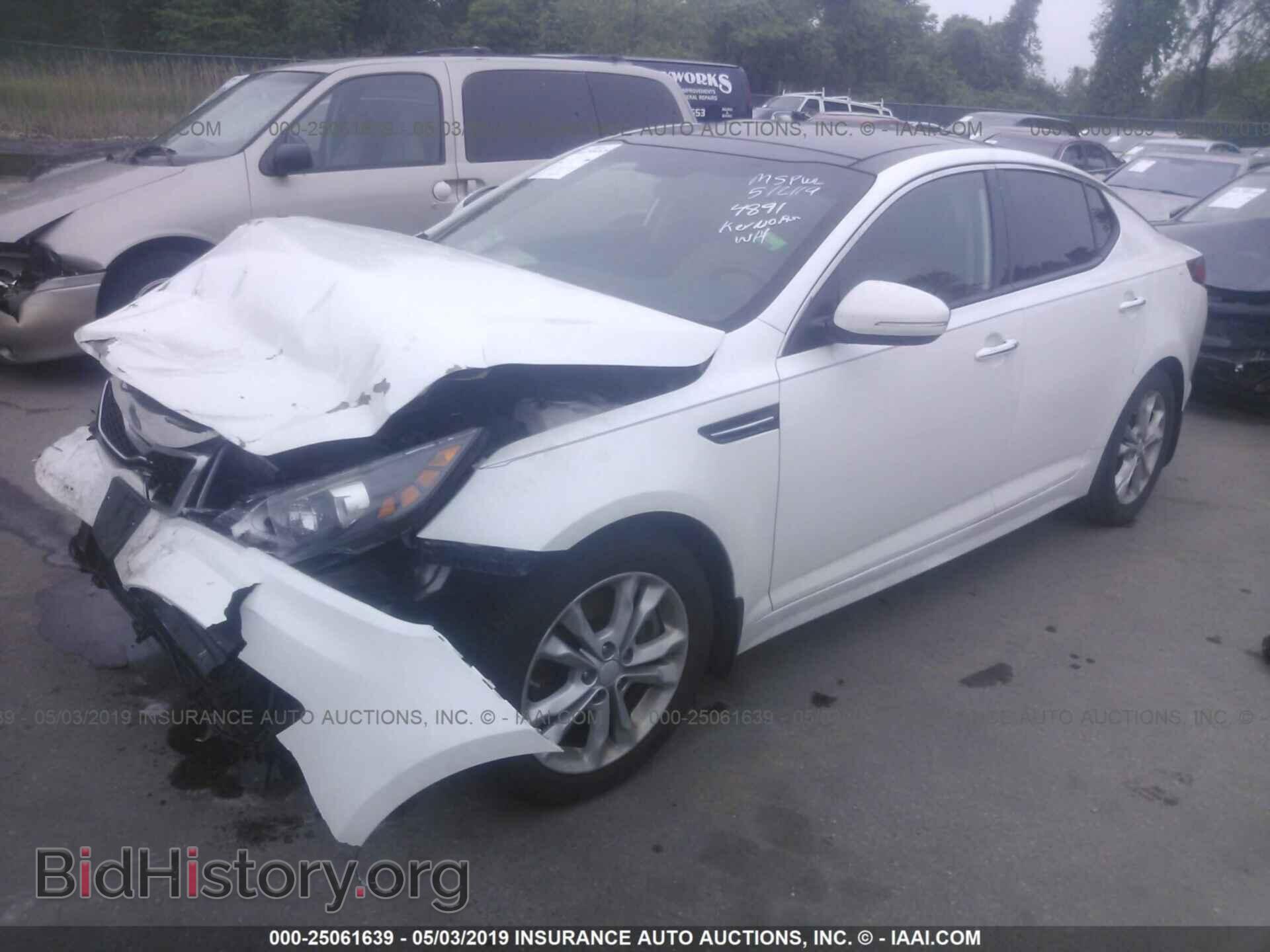 2012 KIA OPTIMA - VIN: 5XXGN4A61CG014891 - Фото 2