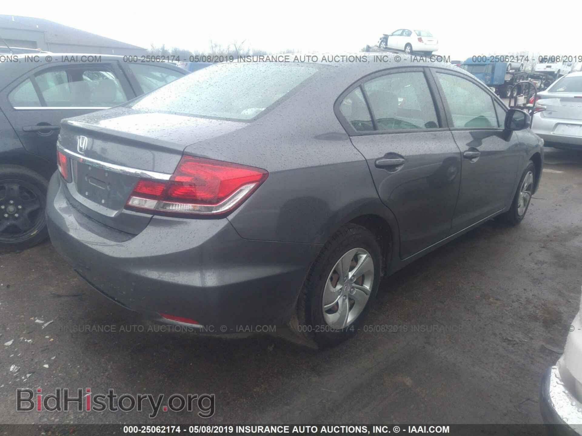 2013 HONDA CIVIC - VIN: 19XFB2F52DE215430 - Фото 4