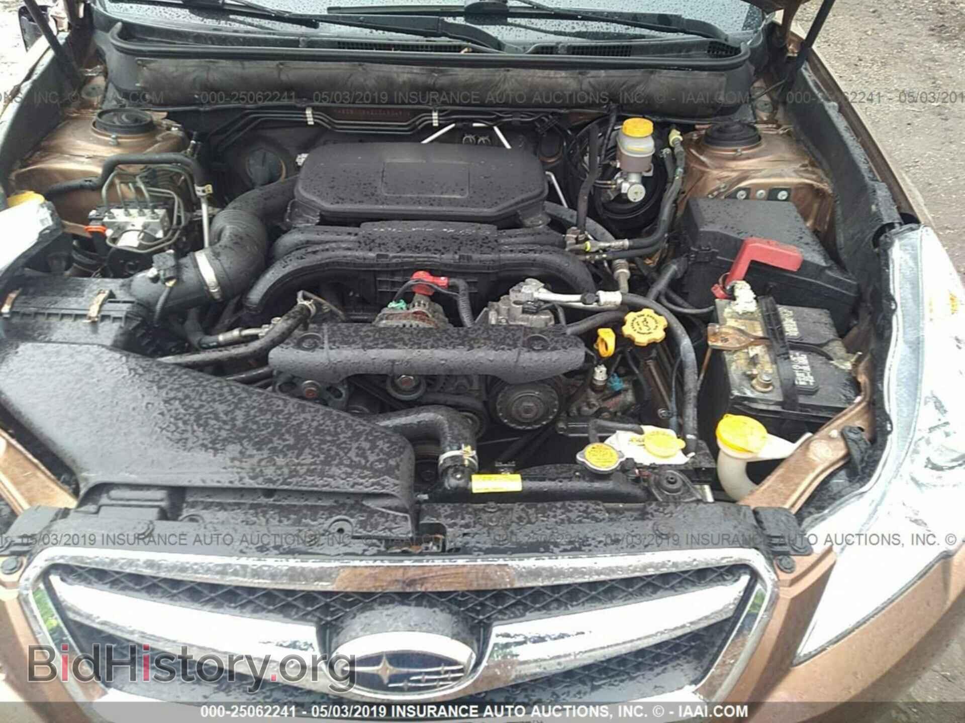 2012 SUBARU LEGACY - VIN: 4S3BMCB62C3030491 - Фото 10