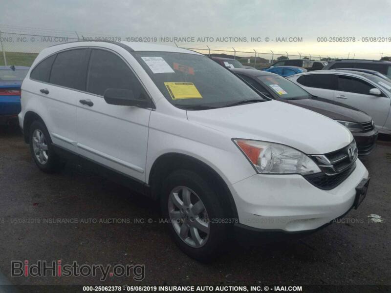 2011 Honda CR-V SE (VIN 5J6RE3H45BL043214) — фото 1 из 10, IAAI, повреждение: левая задняя часть