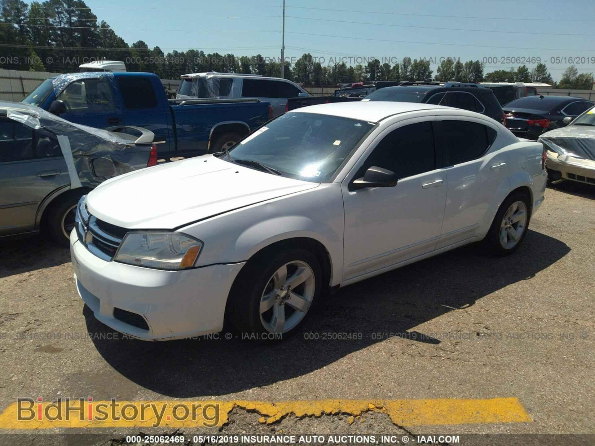 2012 DODGE AVENGER - VIN: 1C3CDZABXCN322582 - Фото 2