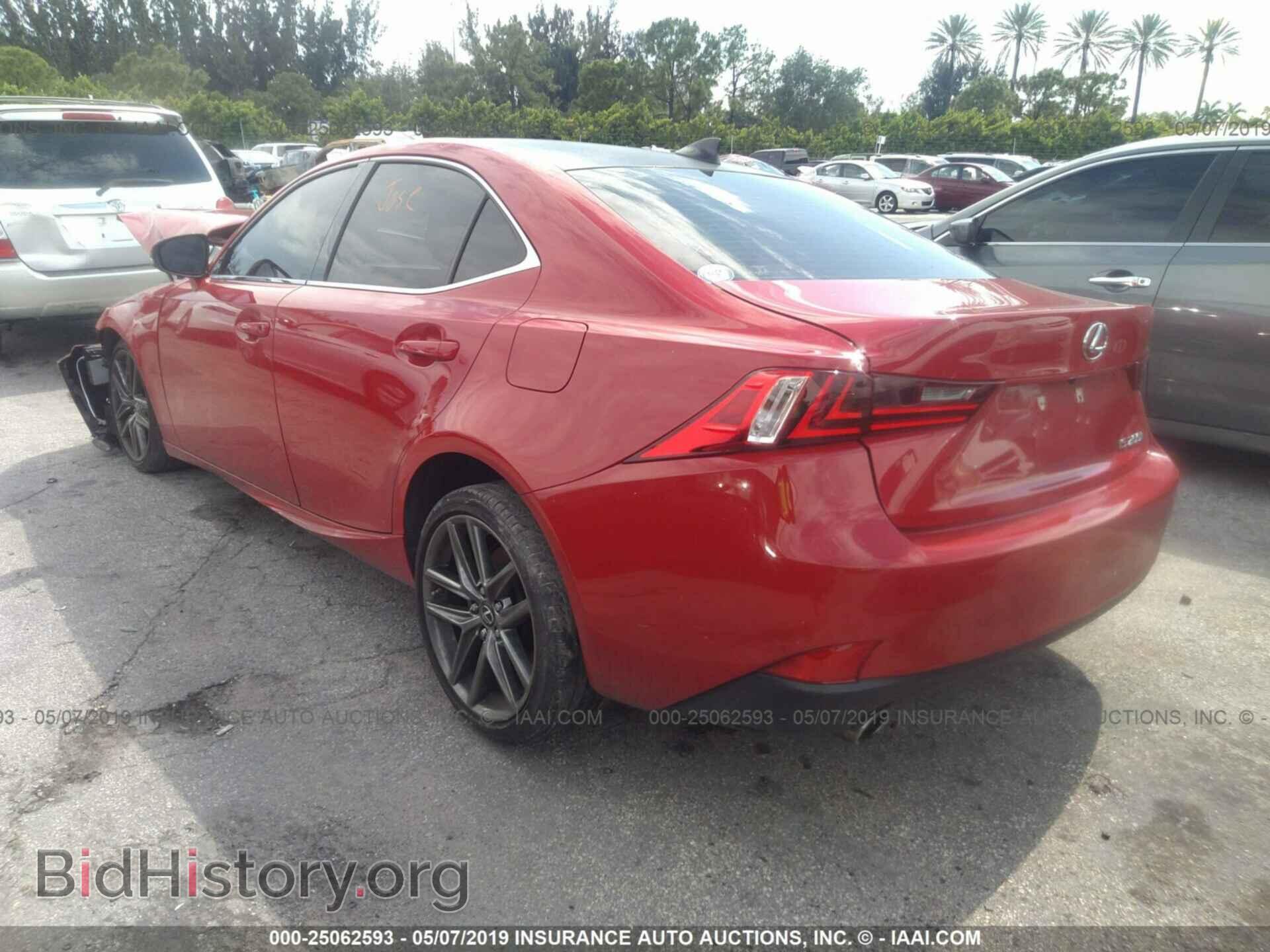 2016 LEXUS IS - VIN: JTHBA1D28G5010410 - Фото 3