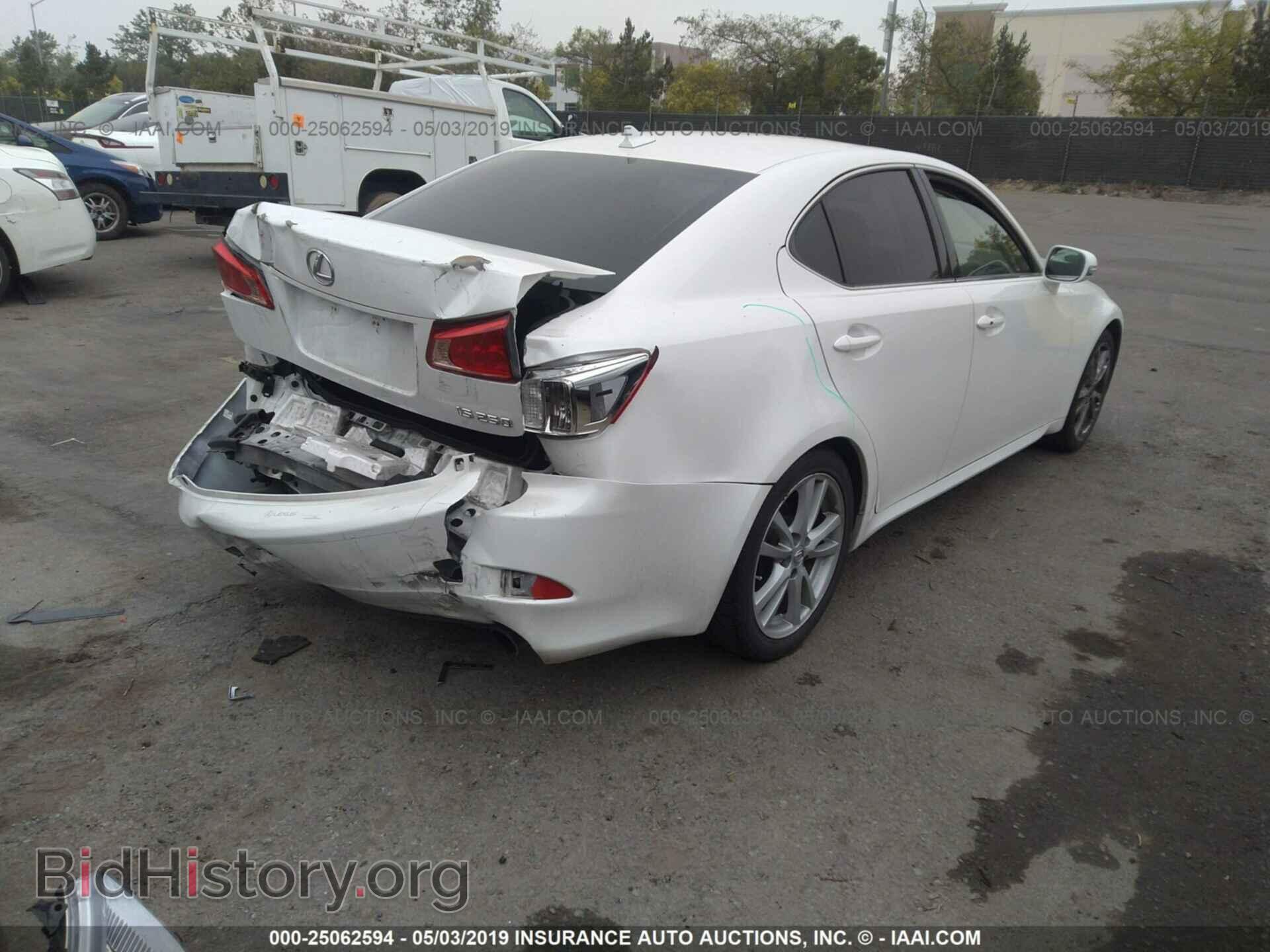 2012 LEXUS IS - VIN: JTHBF5C21C5161643 - Photo 4