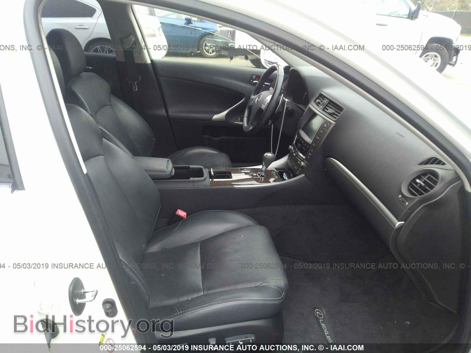 2012 LEXUS IS - VIN: JTHBF5C21C5161643 - Photo 5