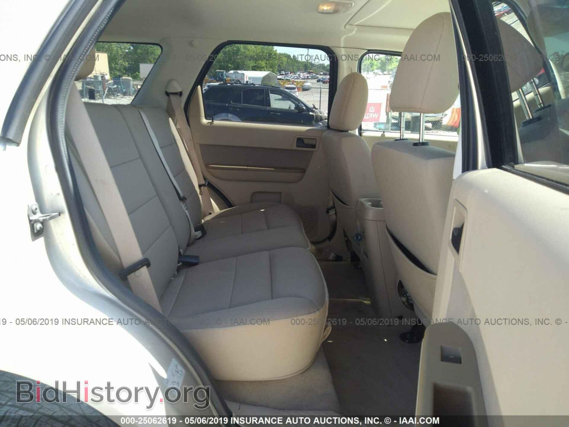 2012 FORD ESCAPE - VIN: 1FMCU0D7XCKC63013 - Фото 8