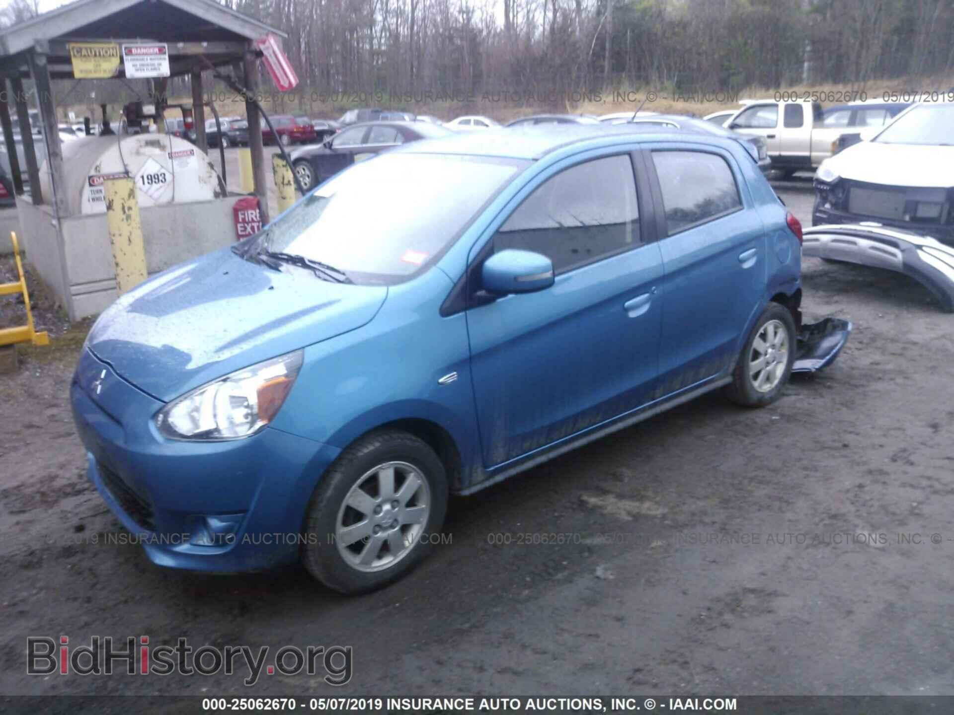 2015 MITSUBISHI MIRAGE - VIN: ML32A4HJ8FH059921 - Фото 2