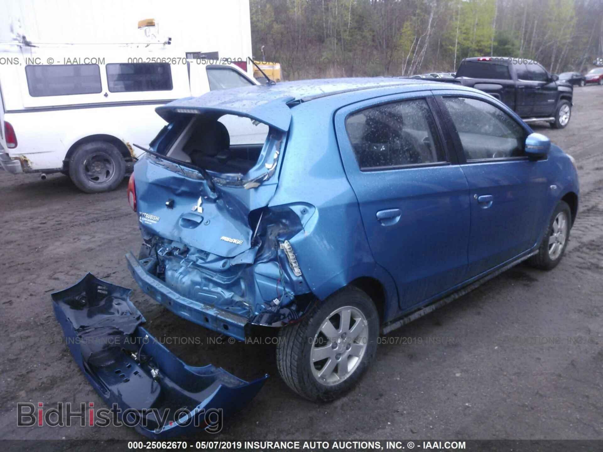 2015 MITSUBISHI MIRAGE - VIN: ML32A4HJ8FH059921 - Фото 4