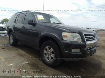 2010 Ford EXPLORER XLT, серый — VIN 1FMEU7DE4AUA46204, IAAI