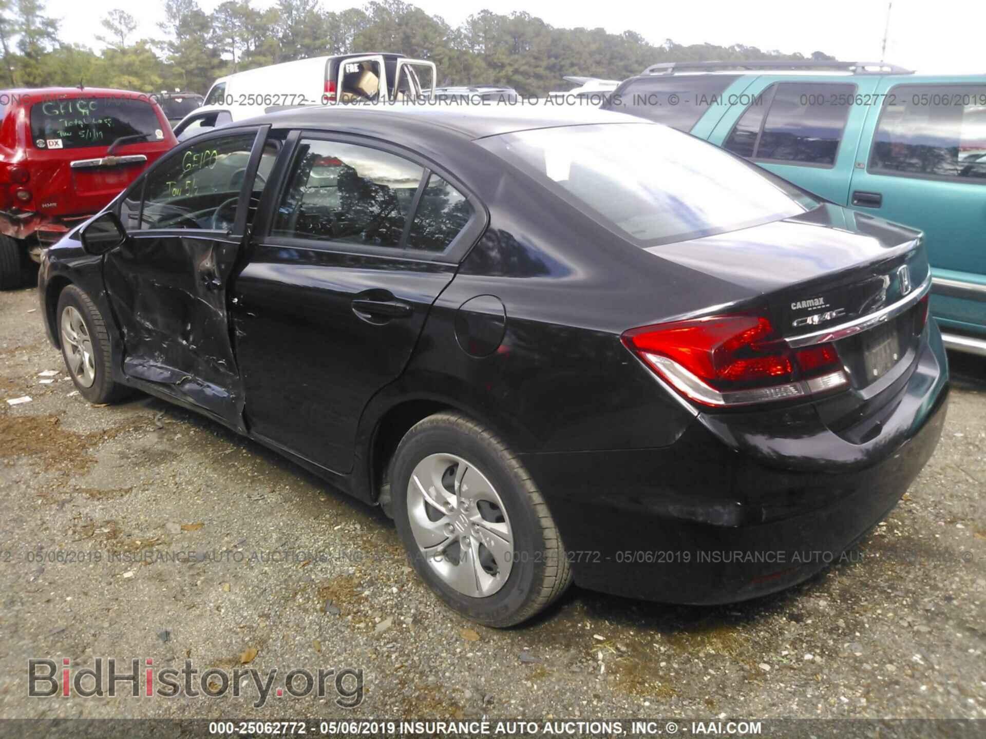 2013 HONDA CIVIC - VIN: 2HGFB2F51DH603755 - Фото 3