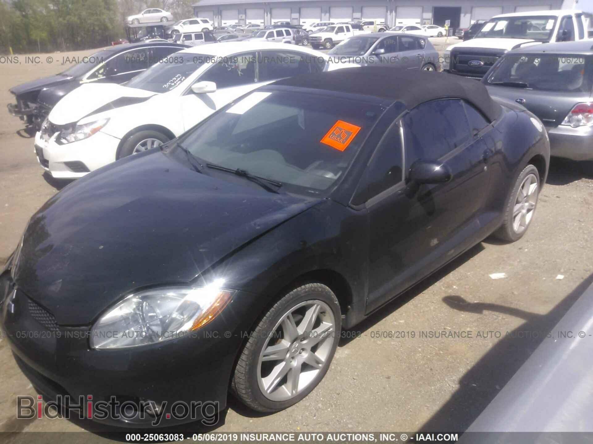 2007 MITSUBISHI ECLIPSE - VIN: 4A3AL35T07E030562 - Фото 2