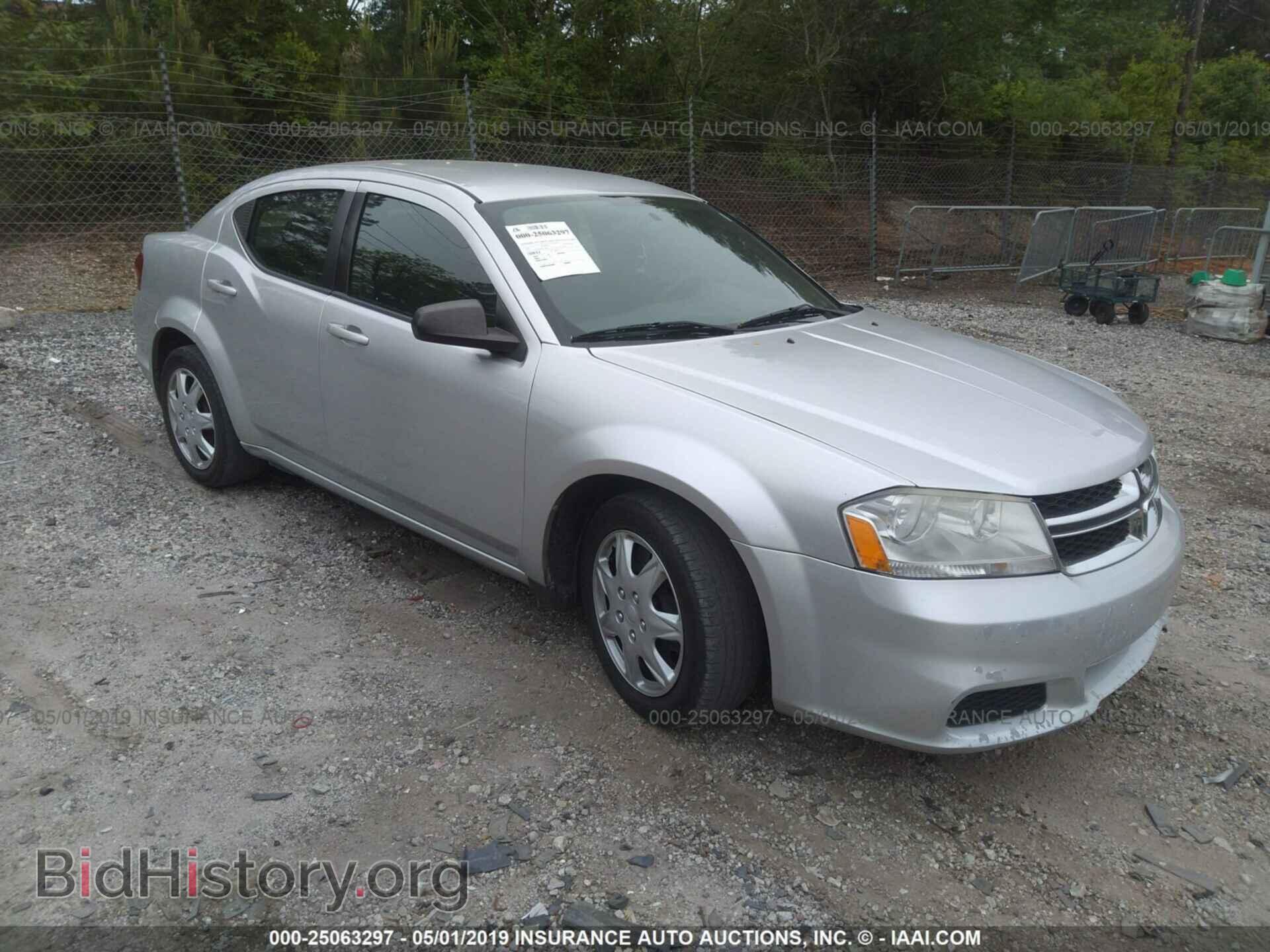 Фотография 1C3CDZAB4CN132809 - DODGE AVENGER 2012