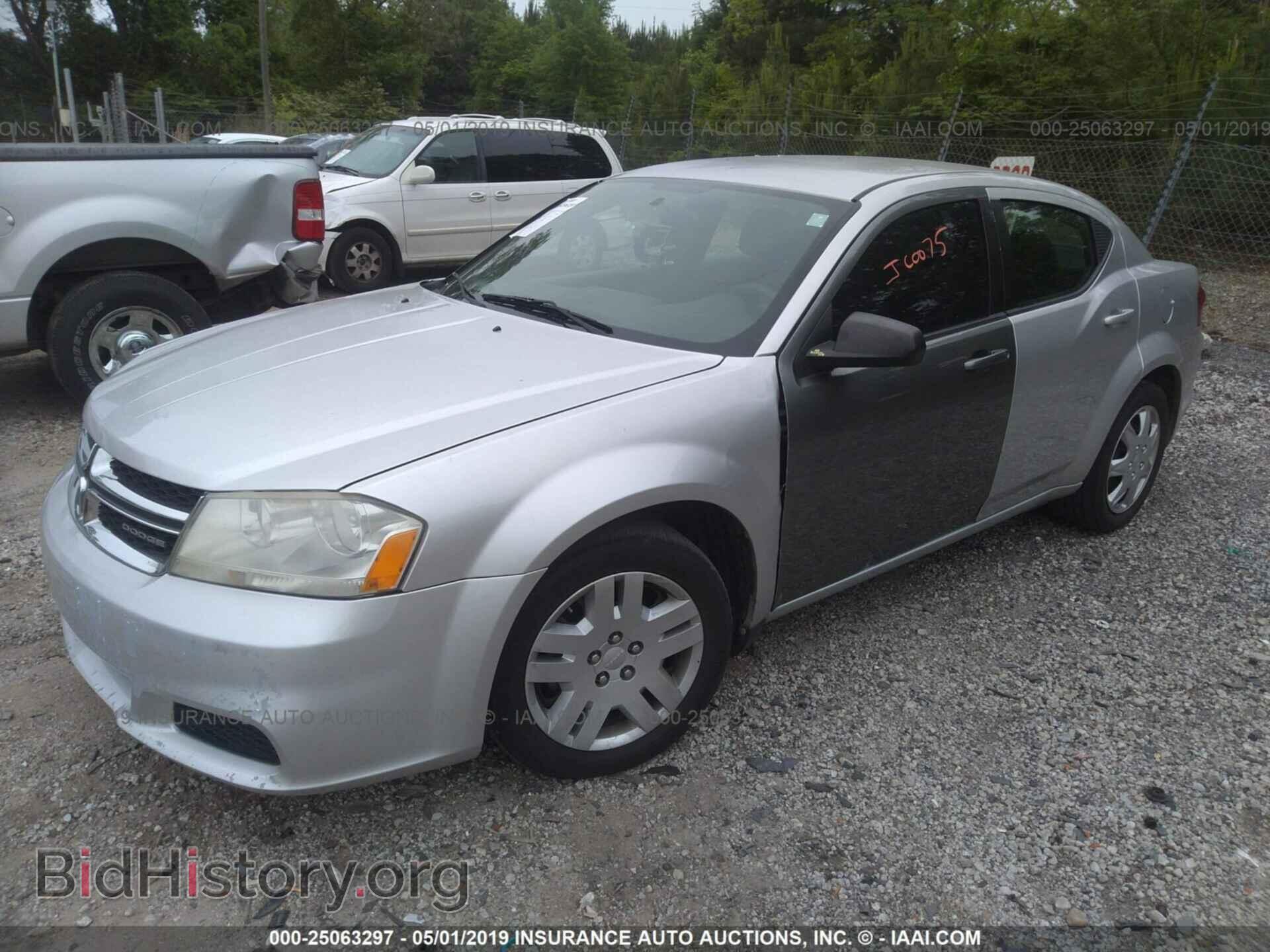 2012 DODGE AVENGER - VIN: 1C3CDZAB4CN132809 - Фото 2