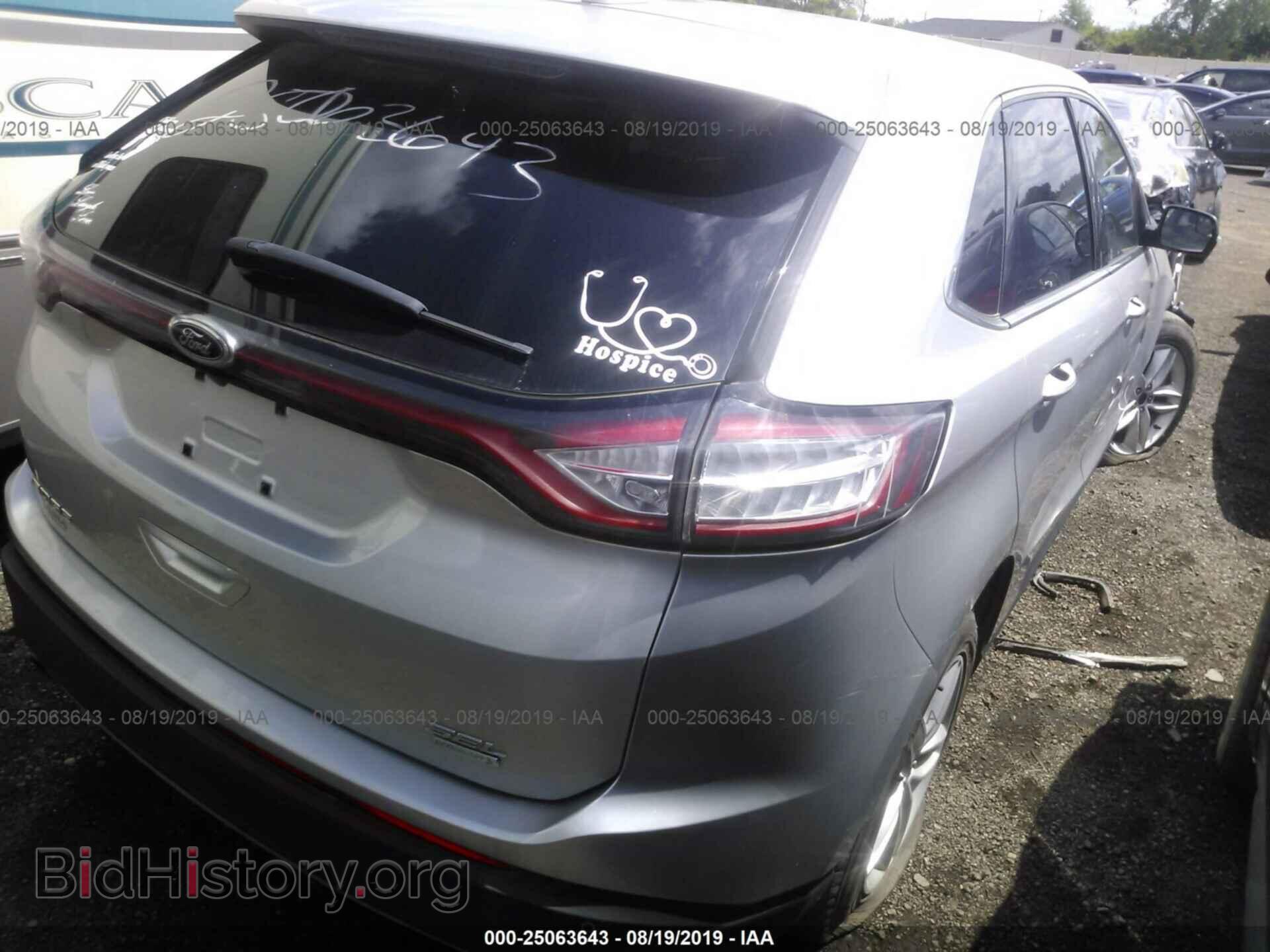 2015 FORD EDGE - VIN: 2FMTK3J95FBB80553 - Фото 4