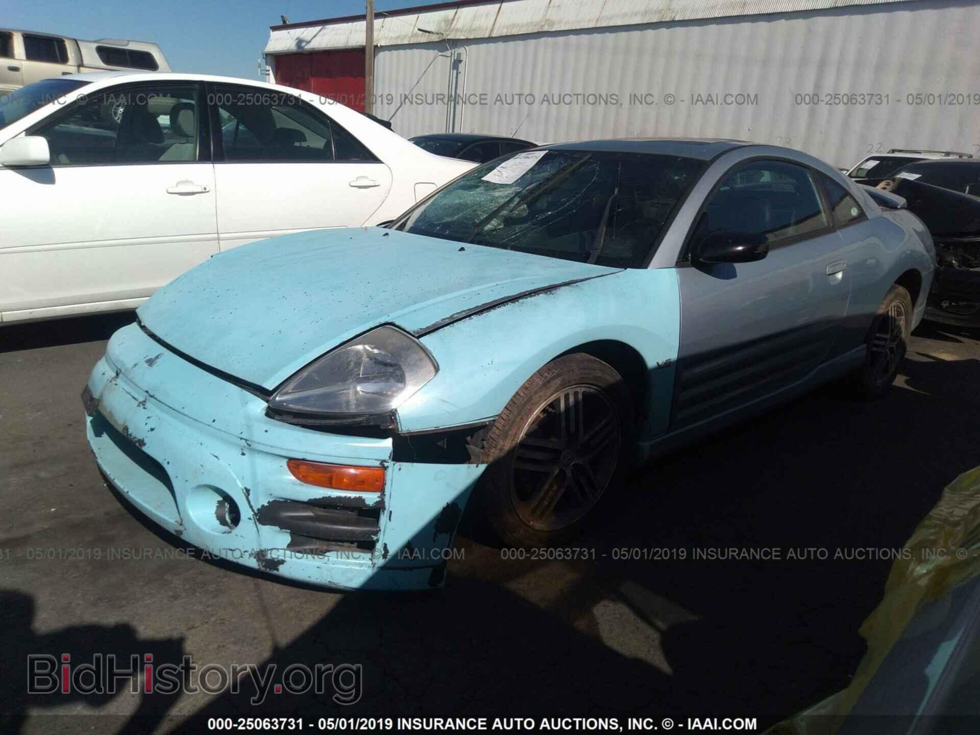 2003 MITSUBISHI ECLIPSE - VIN: 4A3AC74H83E046538 - Photo 2