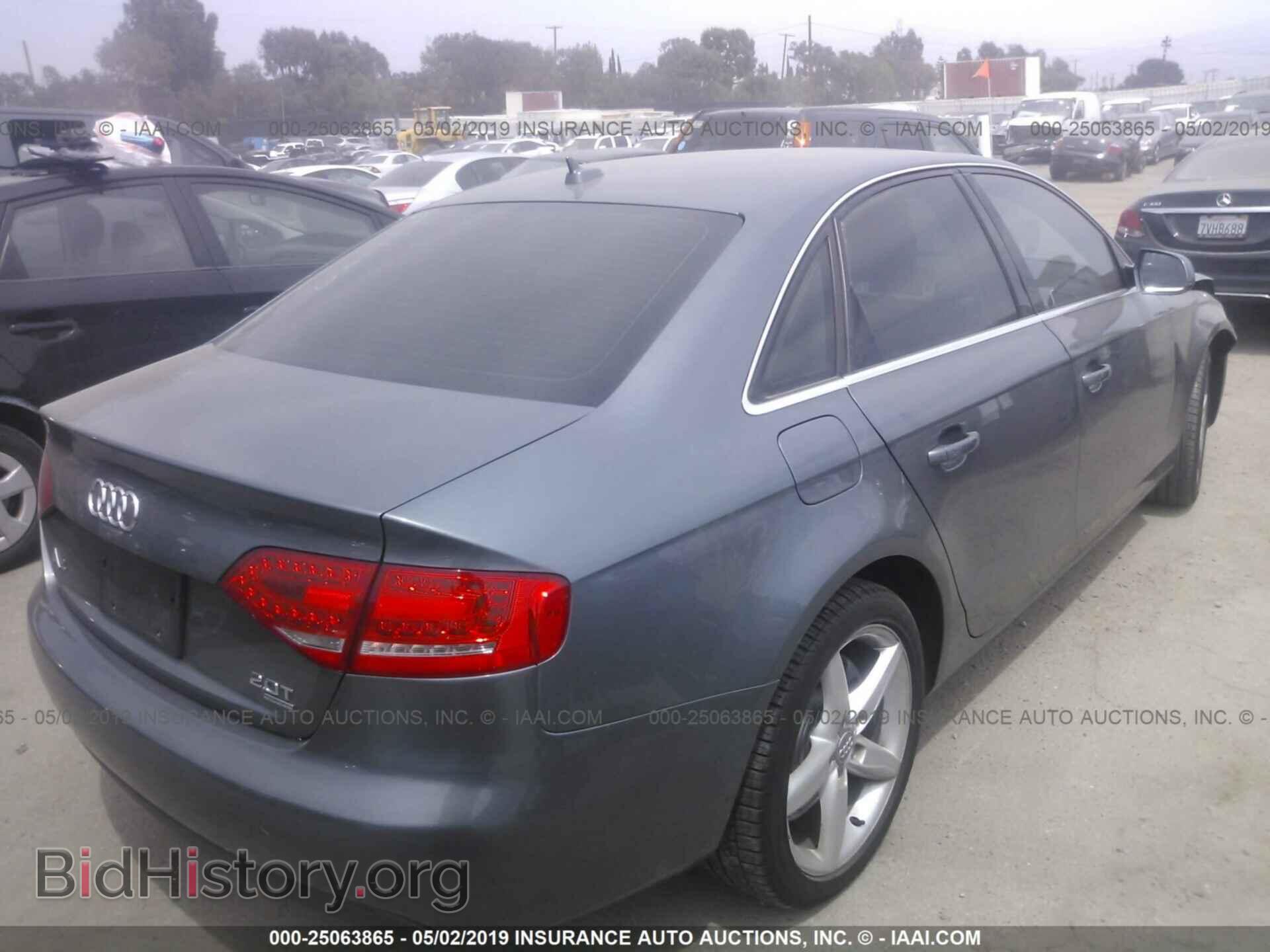2012 AUDI A4 - VIN: WAUBFAFL2CA047136 - Photo 4
