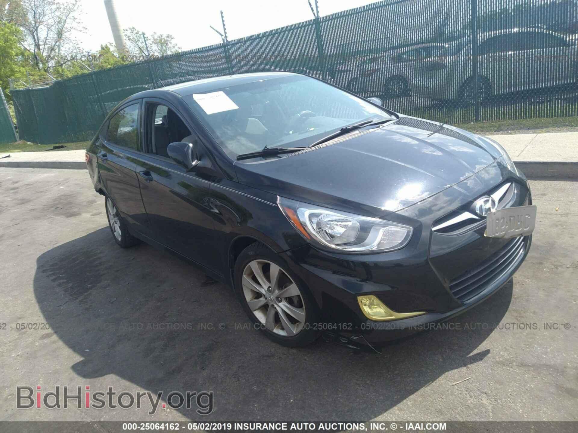 Фотография KMHCU4AE0CU186666 - HYUNDAI ACCENT 2012