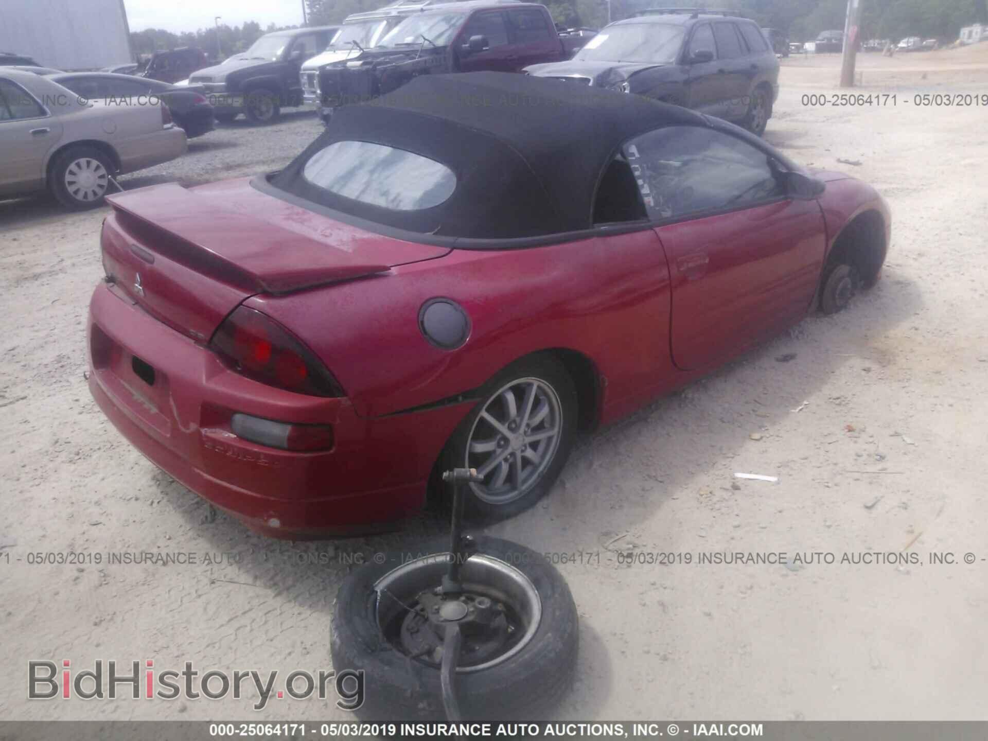 2002 MITSUBISHI ECLIPSE - VIN: 4A3AE45G62E103896 - Фото 4