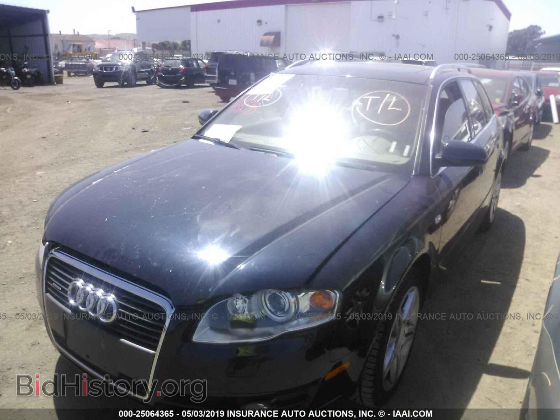 2007 AUDI A4 - VIN: WAUKF78E87A073635 - Фото 2