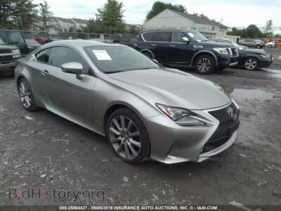 2016 Lexus RC, gray — VIN JTHSM5BC9G5001368, IAAI