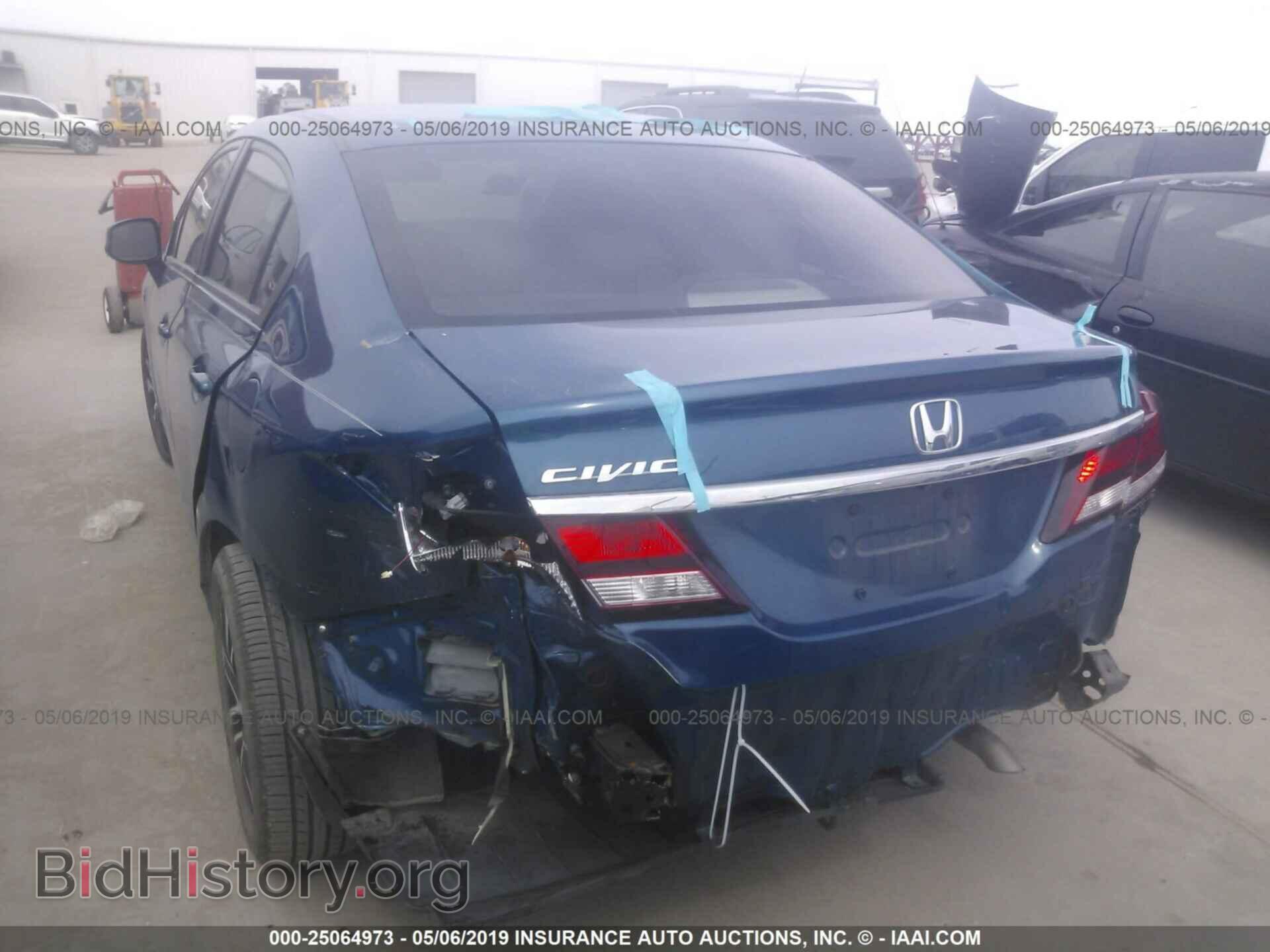 2013 HONDA CIVIC - VIN: 2HGFB2F89DH516423 - Фото 6