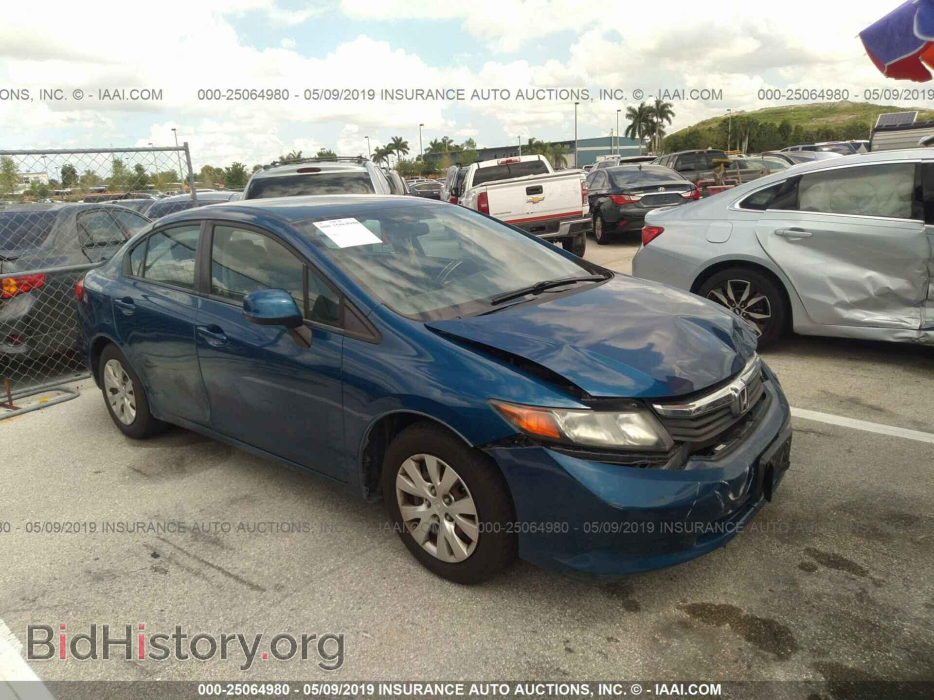 Photo 19XFB2F50CE066417 - HONDA CIVIC 2012