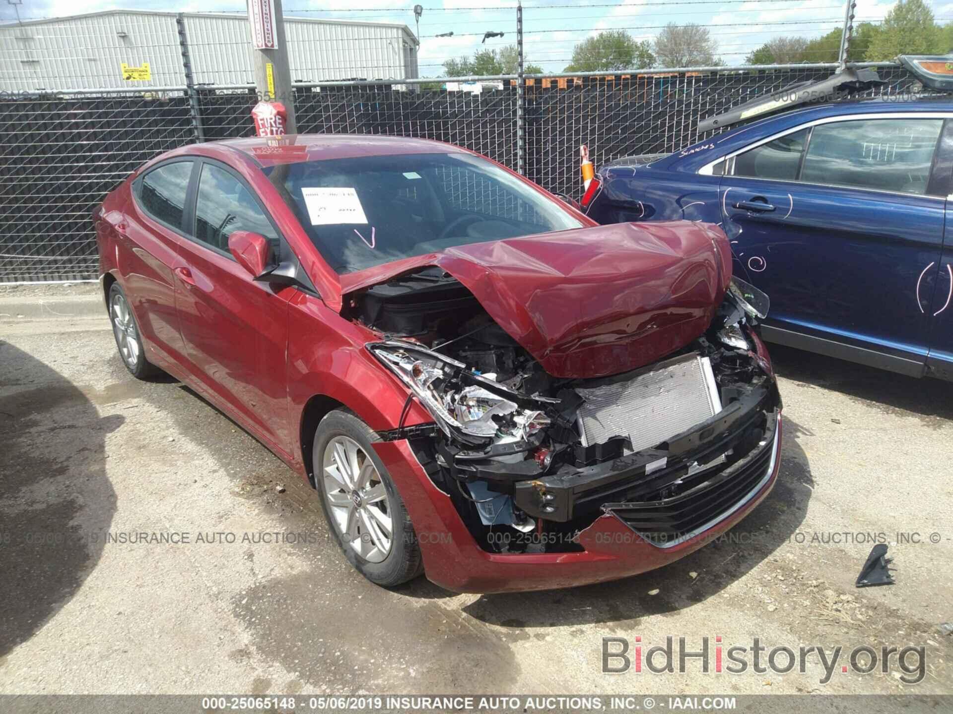 Фотография 5NPDH4AE2EH542187 - HYUNDAI ELANTRA 2014