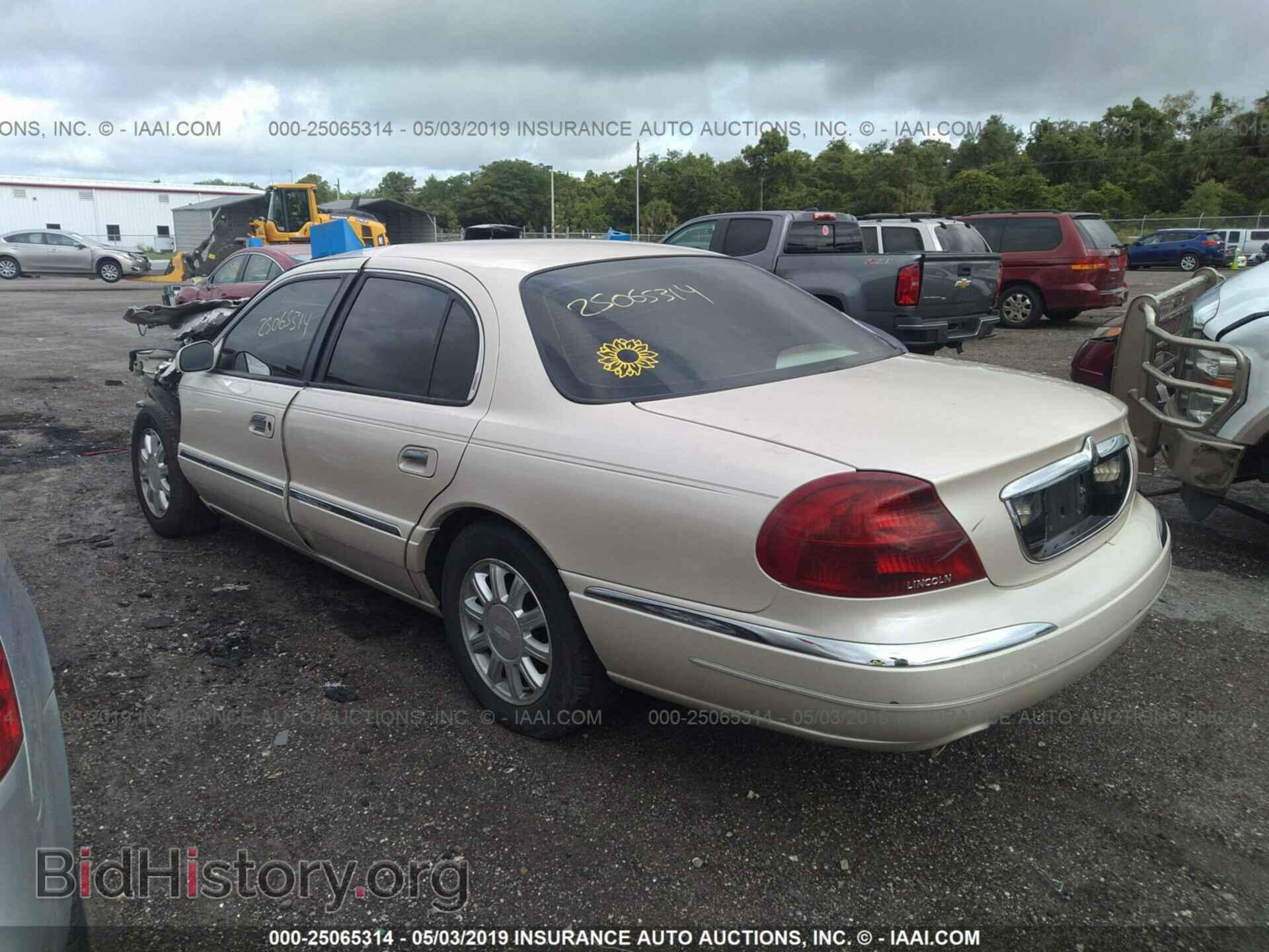 2000 LINCOLN CONTINENTAL - VIN: 1LNHM97V3YY807327 - Фото 3