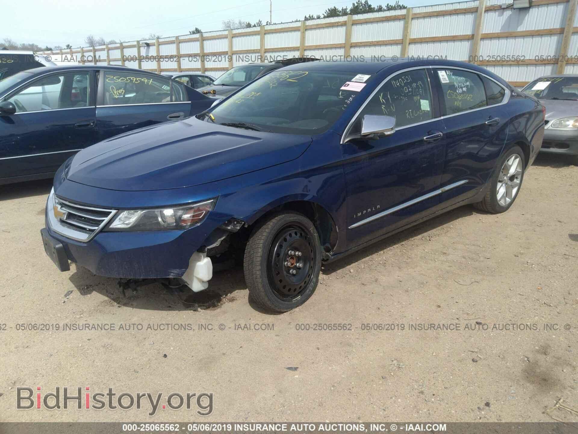 2014 CHEVROLET IMPALA - VIN: 1G1155S35EU129628 - Фото 2