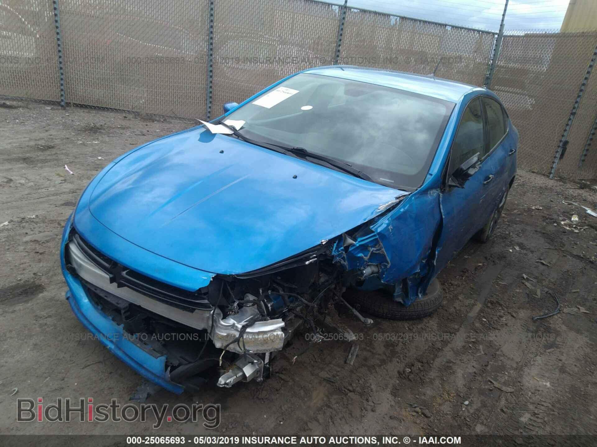 2015 DODGE DART - VIN: 1C3CDFBB1FD374884 - Фото 2