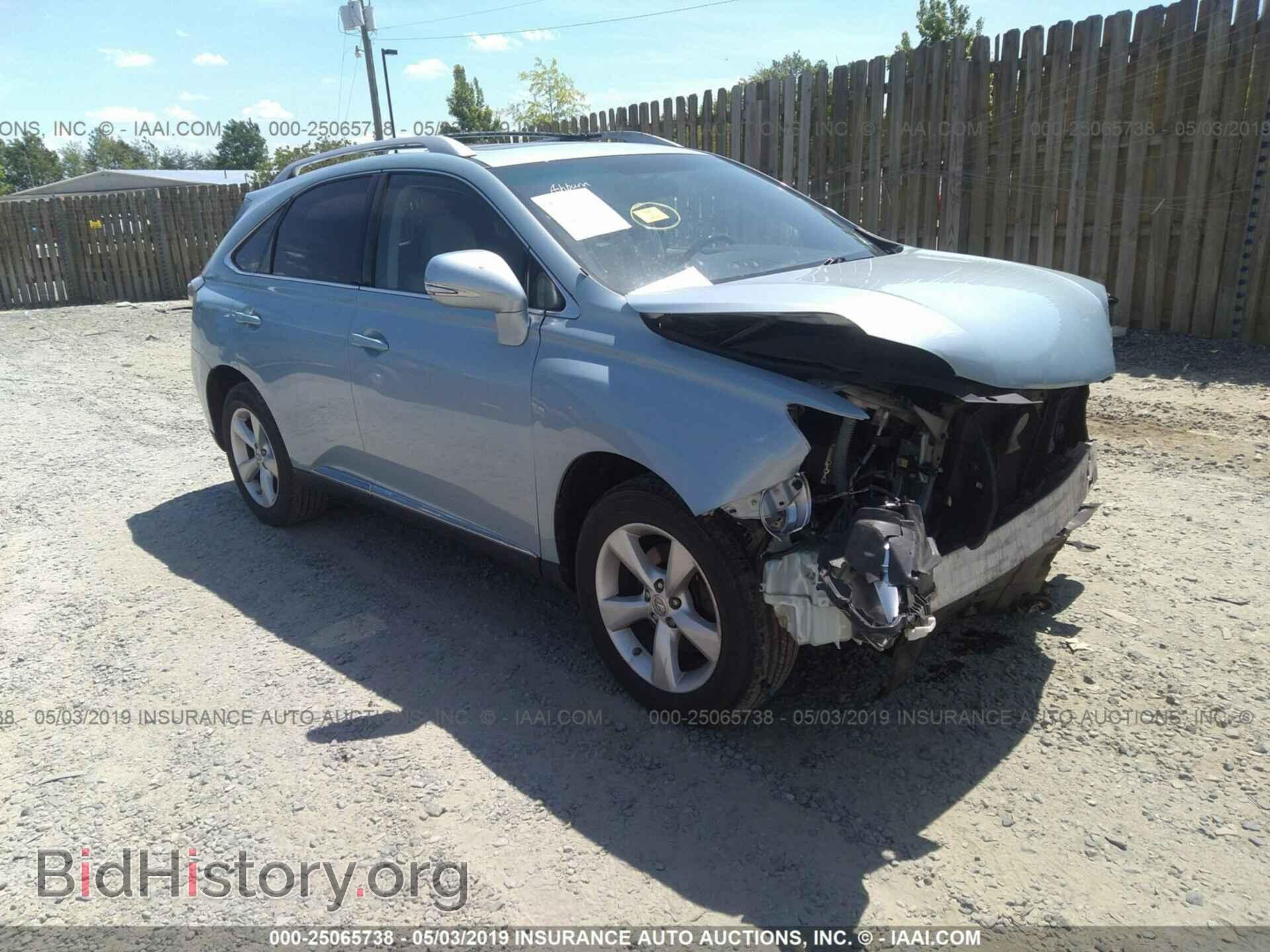 Photo 2T2BK1BA7BC097586 - LEXUS RX 2011